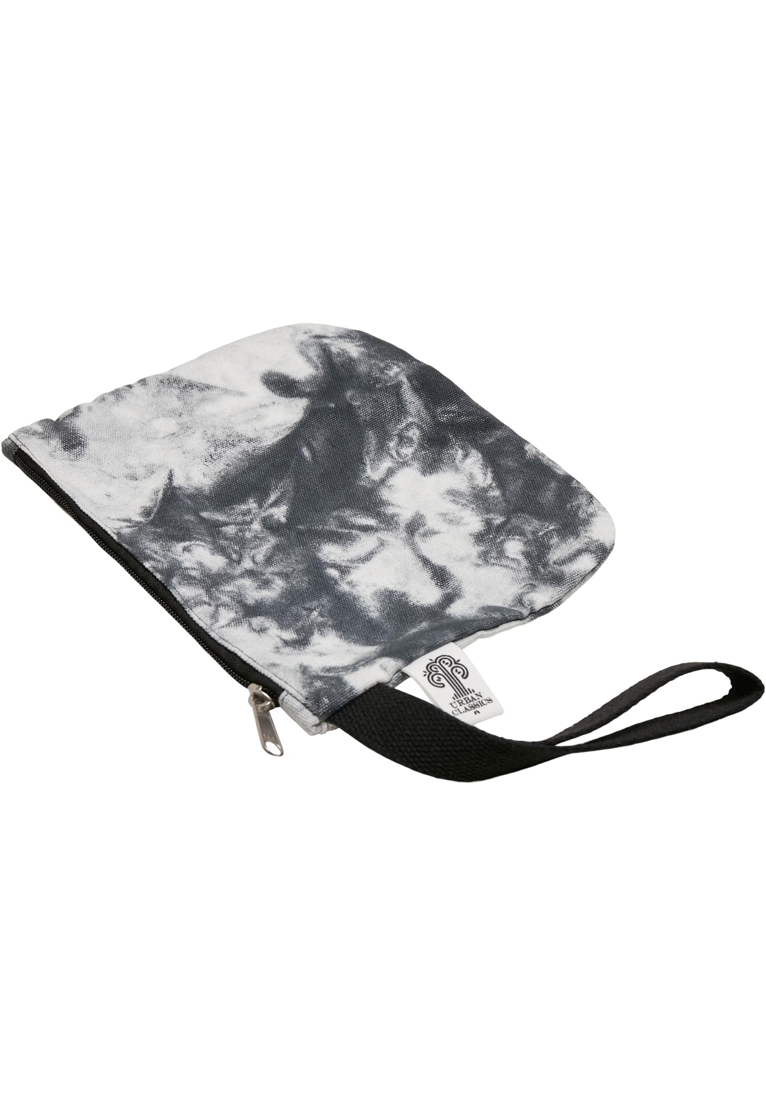 Tie Dye Cosmetic Pouch | black/white