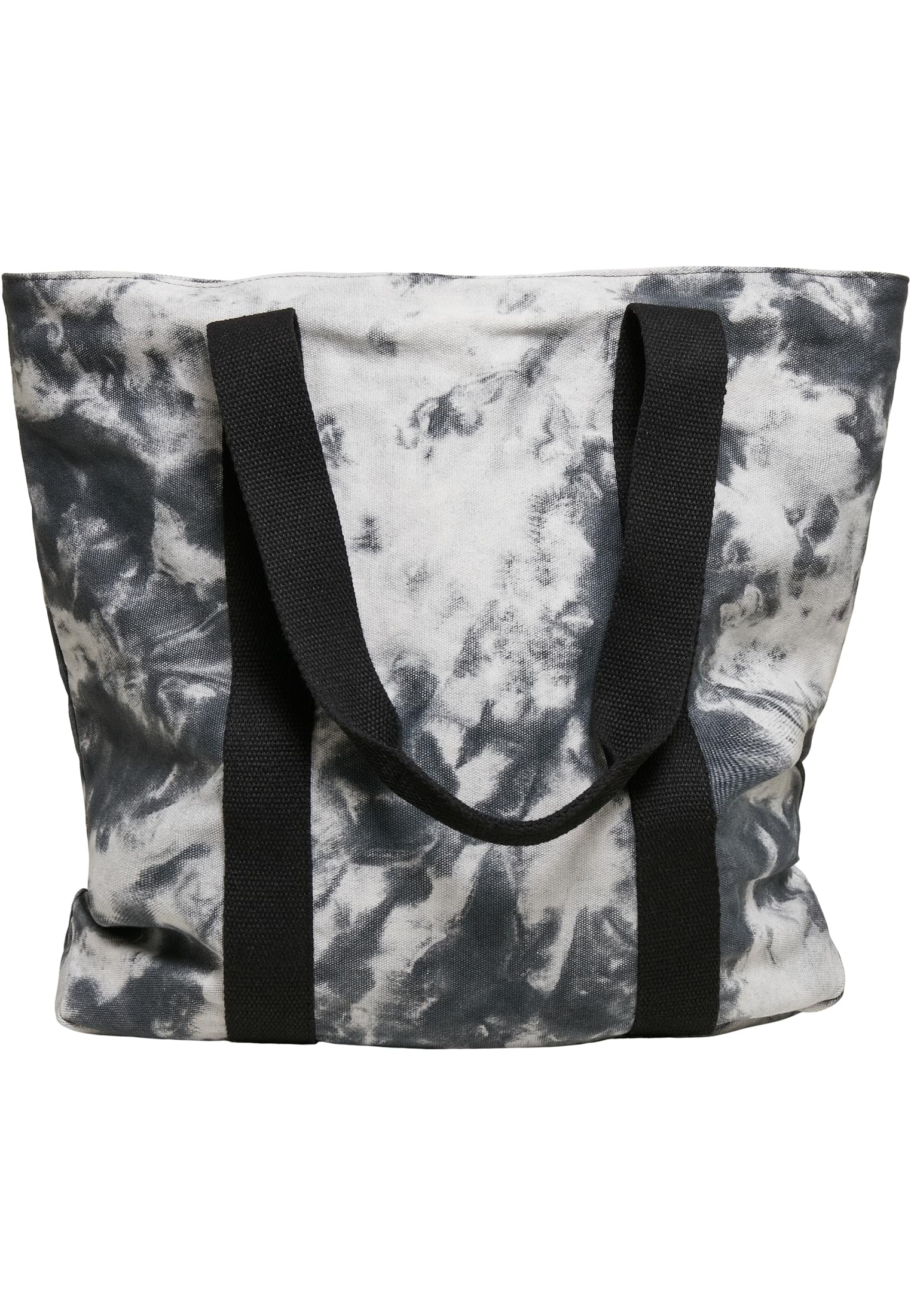 Tie Dye Tote Bag | black/white