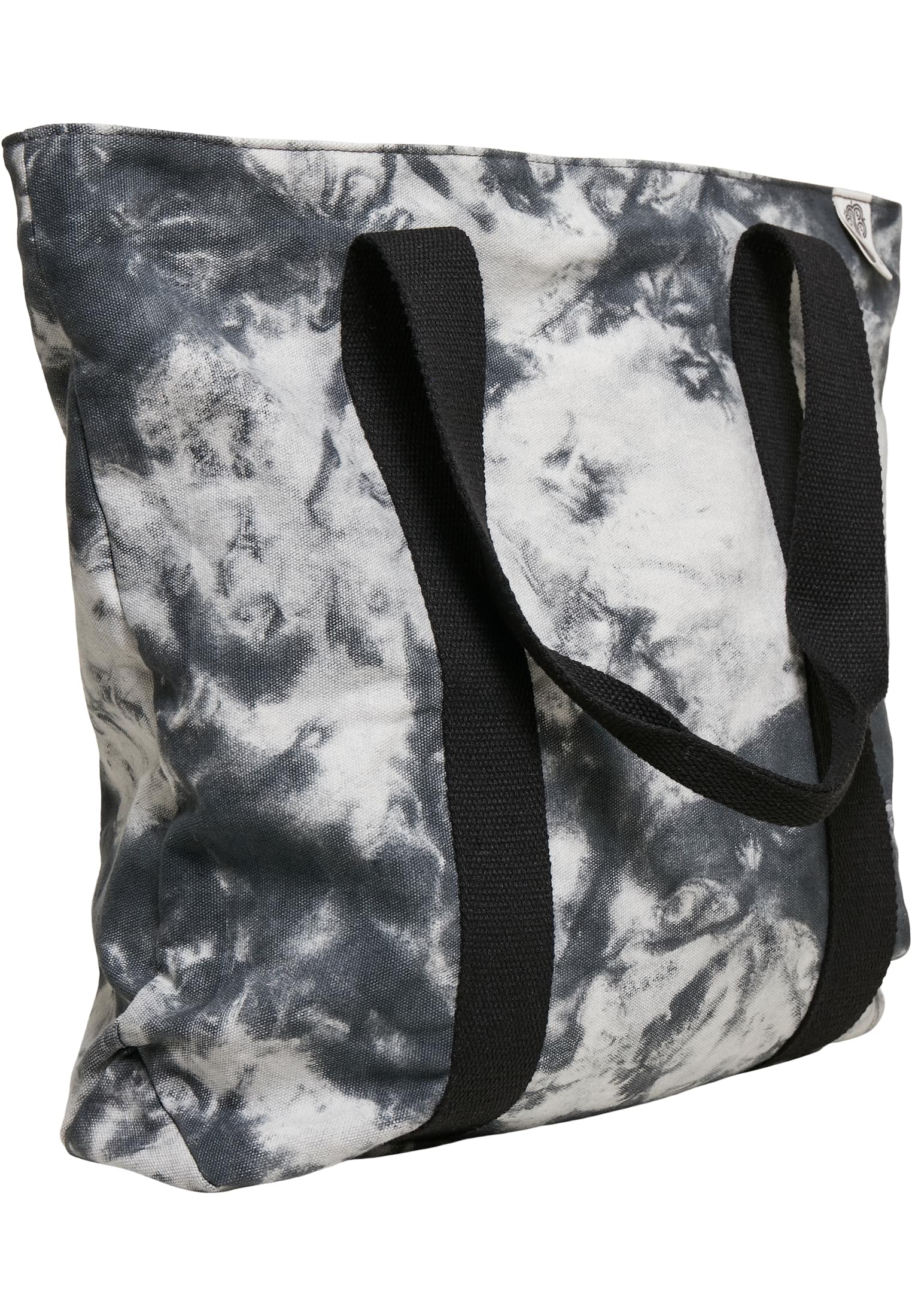 Tie Dye Tote Bag | black/white