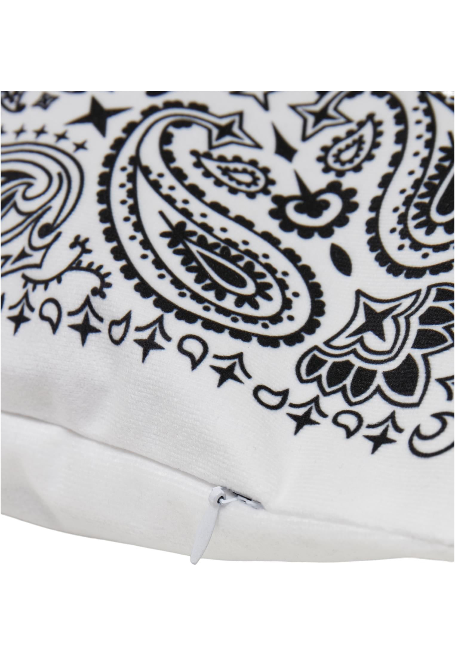 Bandana Print Cushion Set | black/white