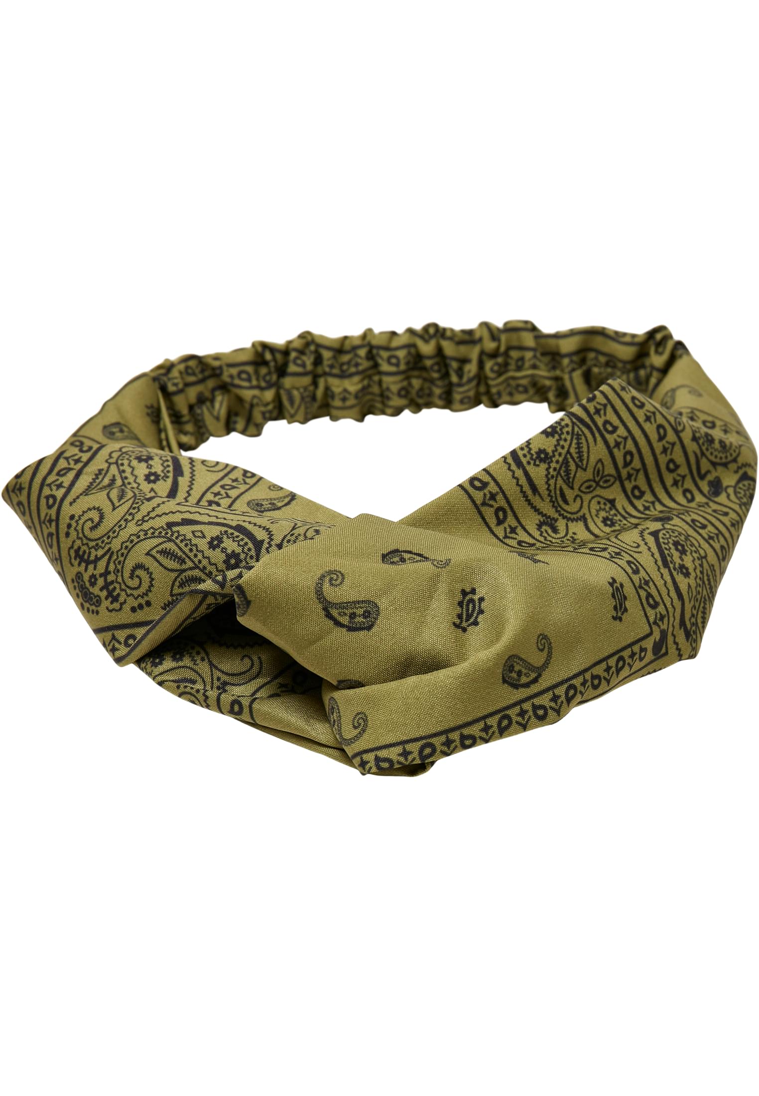 Bandana Print Headband 2-Pack | lilac/olive