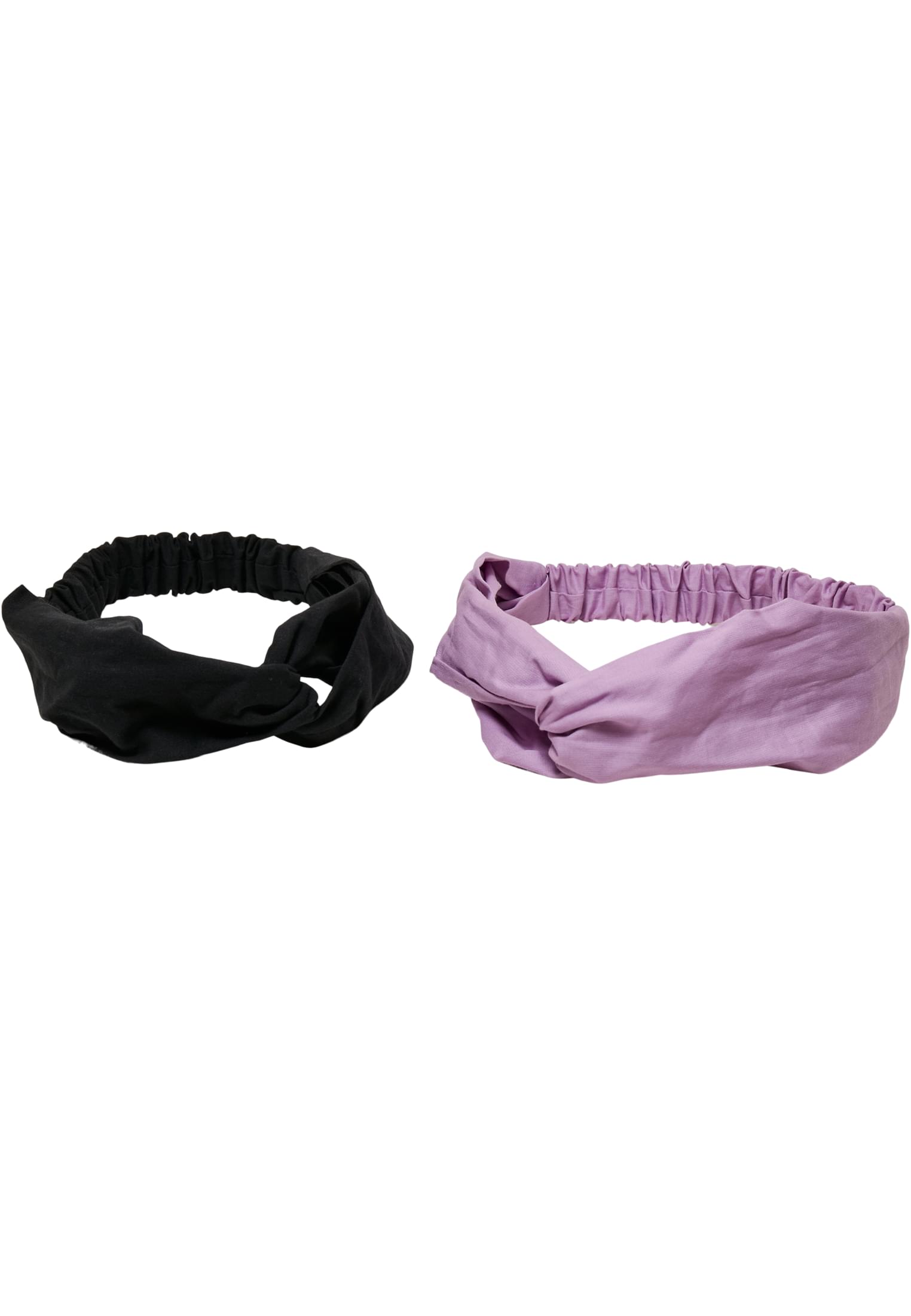 Light Basic Headband 2-Pack | lilac/black