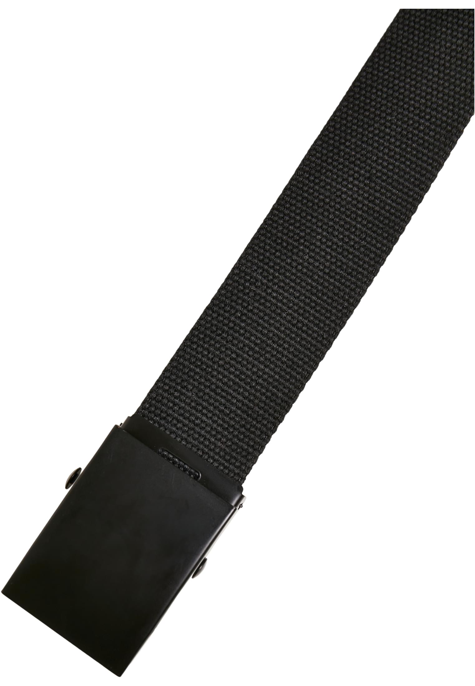 Check And Solid Canvas Belt 2-Pack | black/orange