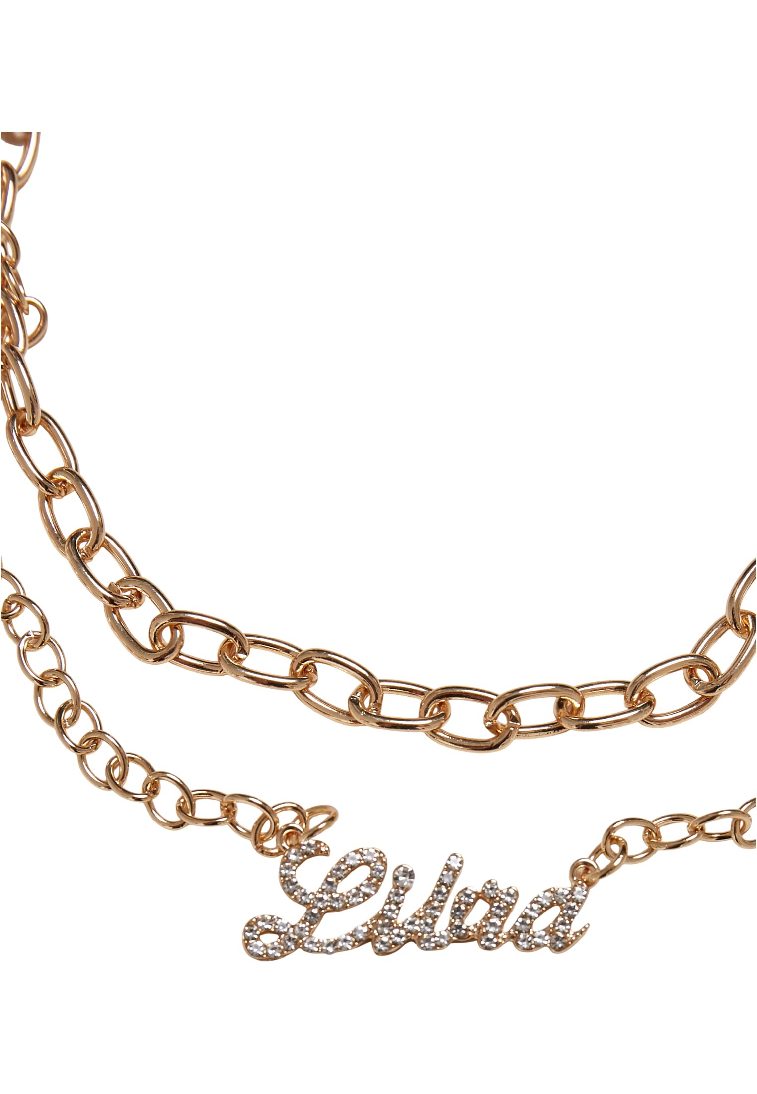 Diamond Zodiac Golden Necklace | libra