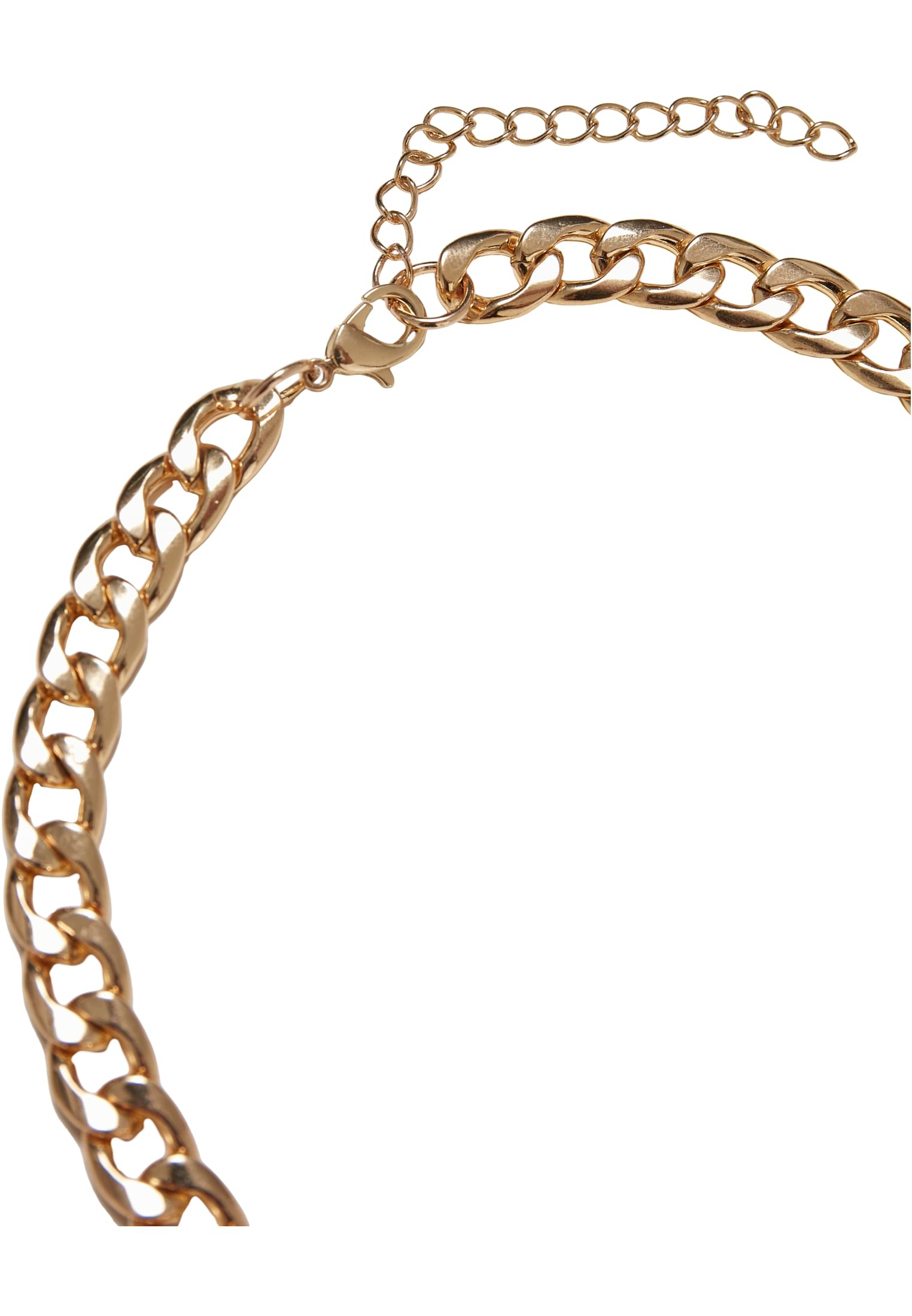 Fastener Necklace | gold