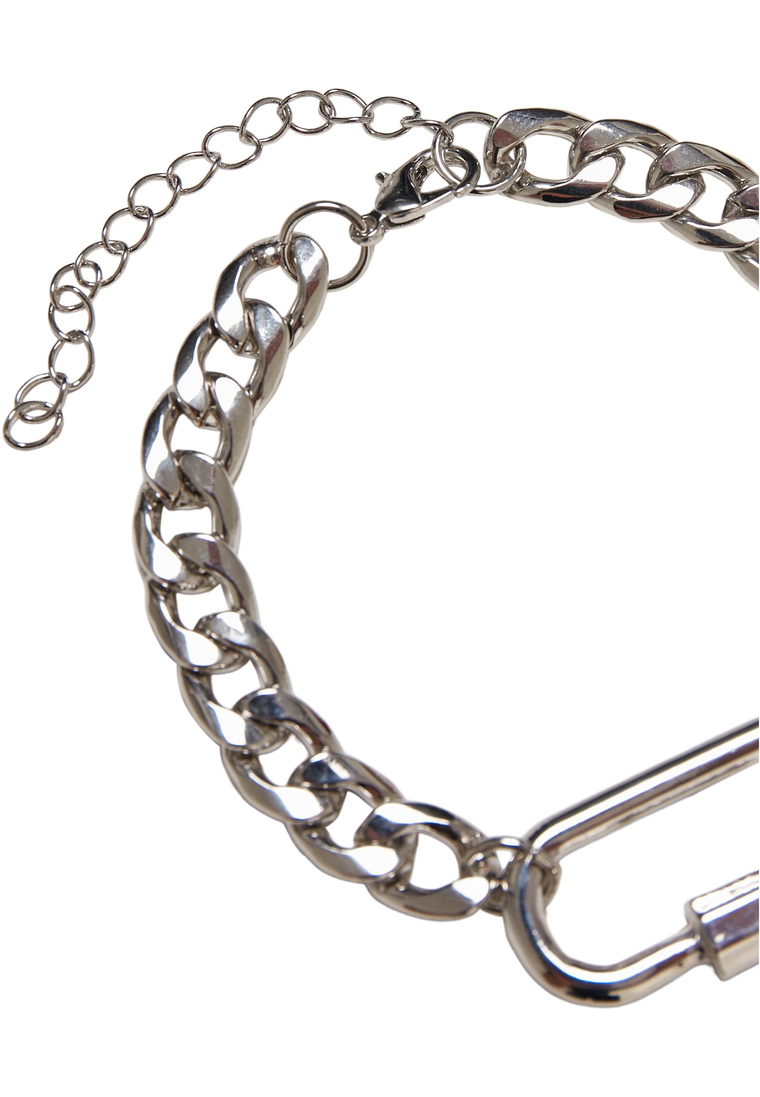 Fastener Bracelet | silver