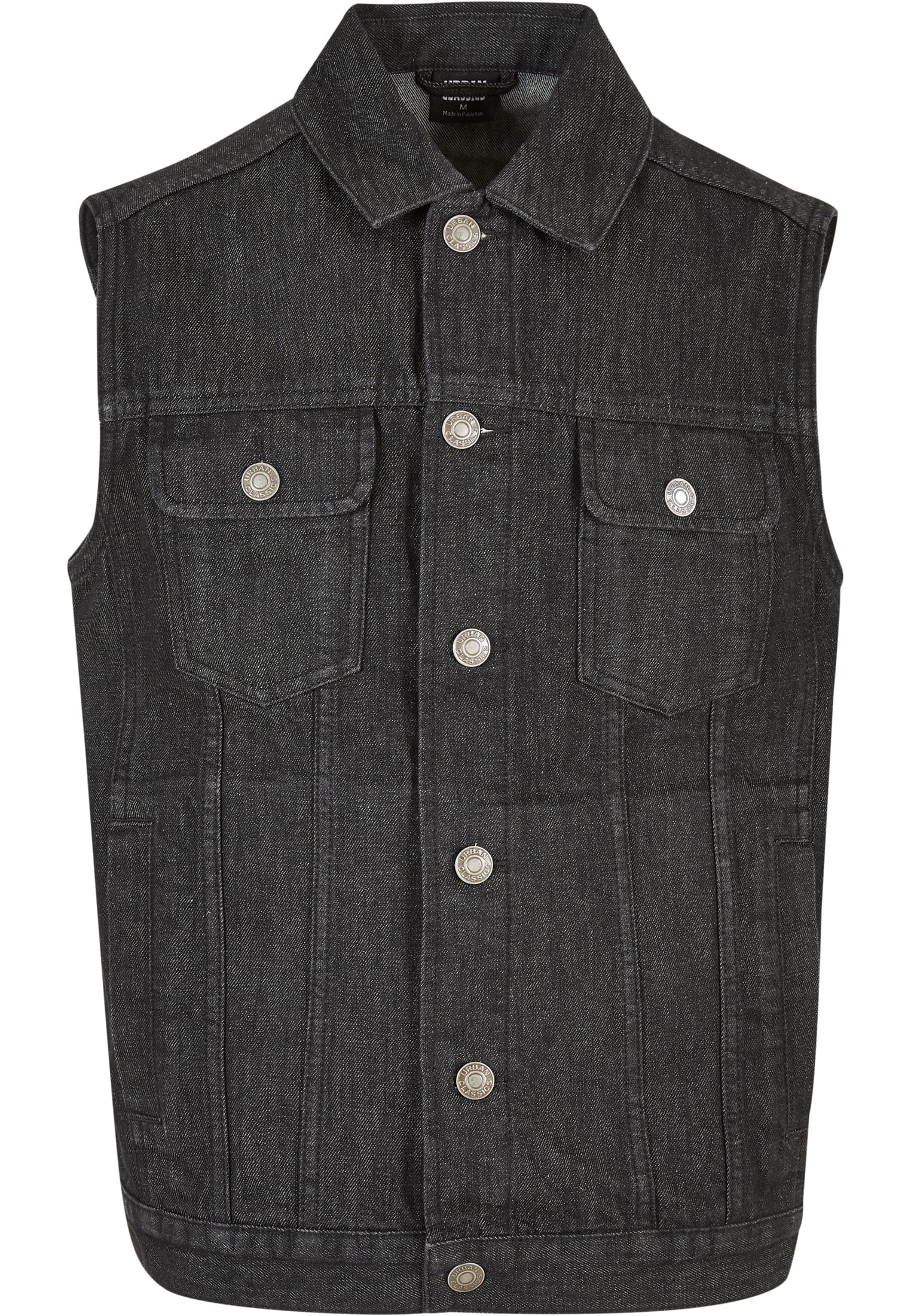 Denim Vest | black washed