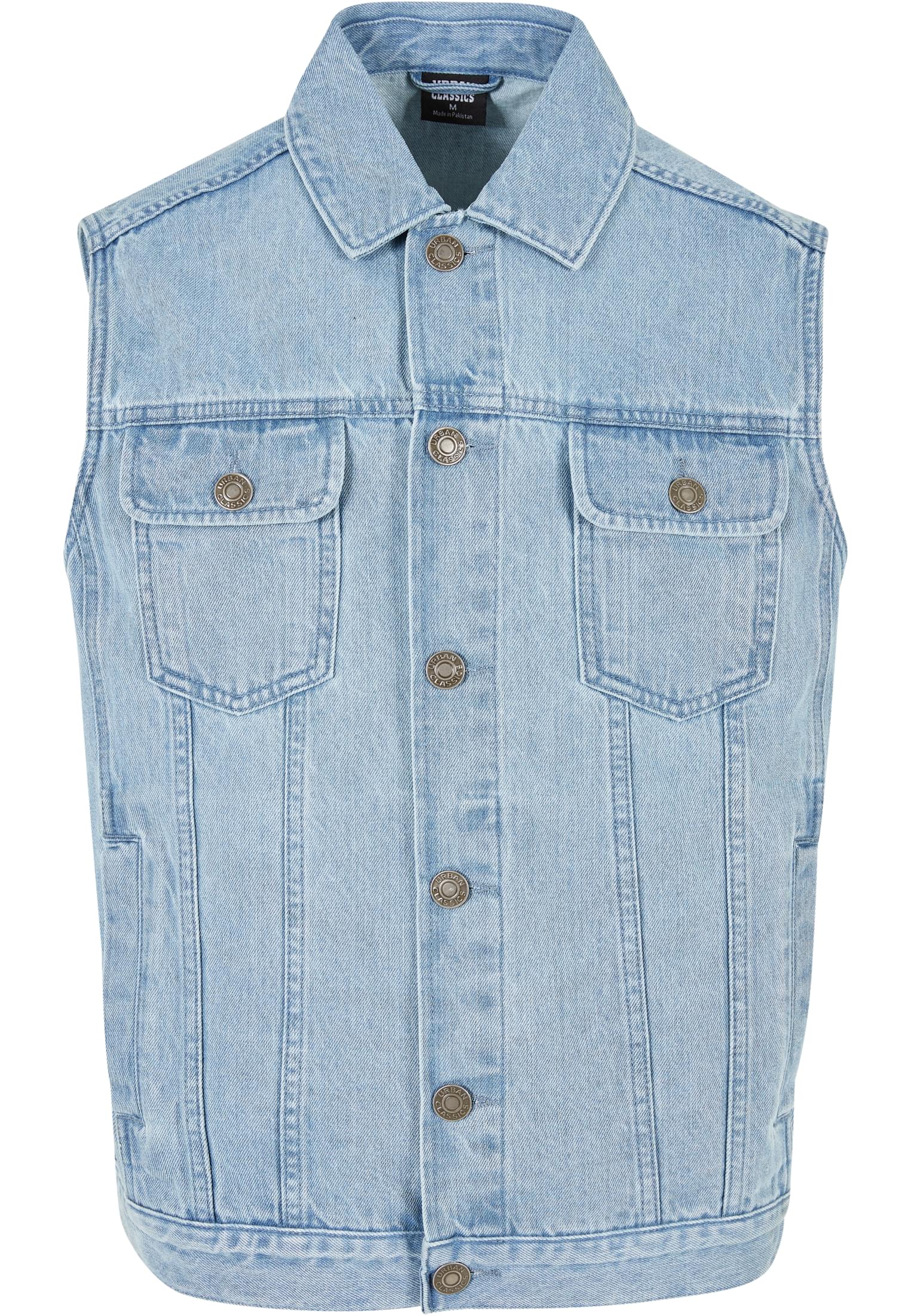 Denim Vest | lighter washed