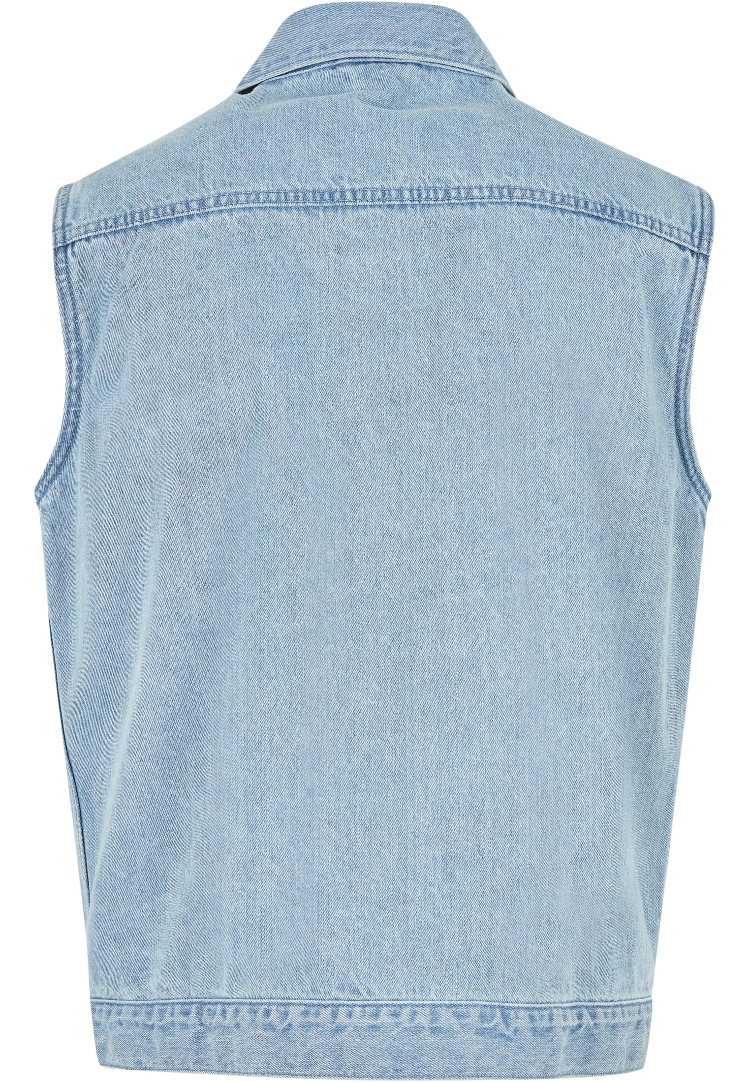 Denim Vest | lighter washed