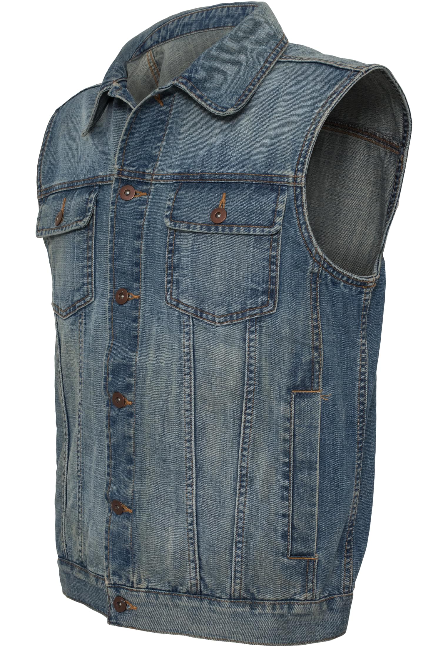 Denim Vest | lightblue