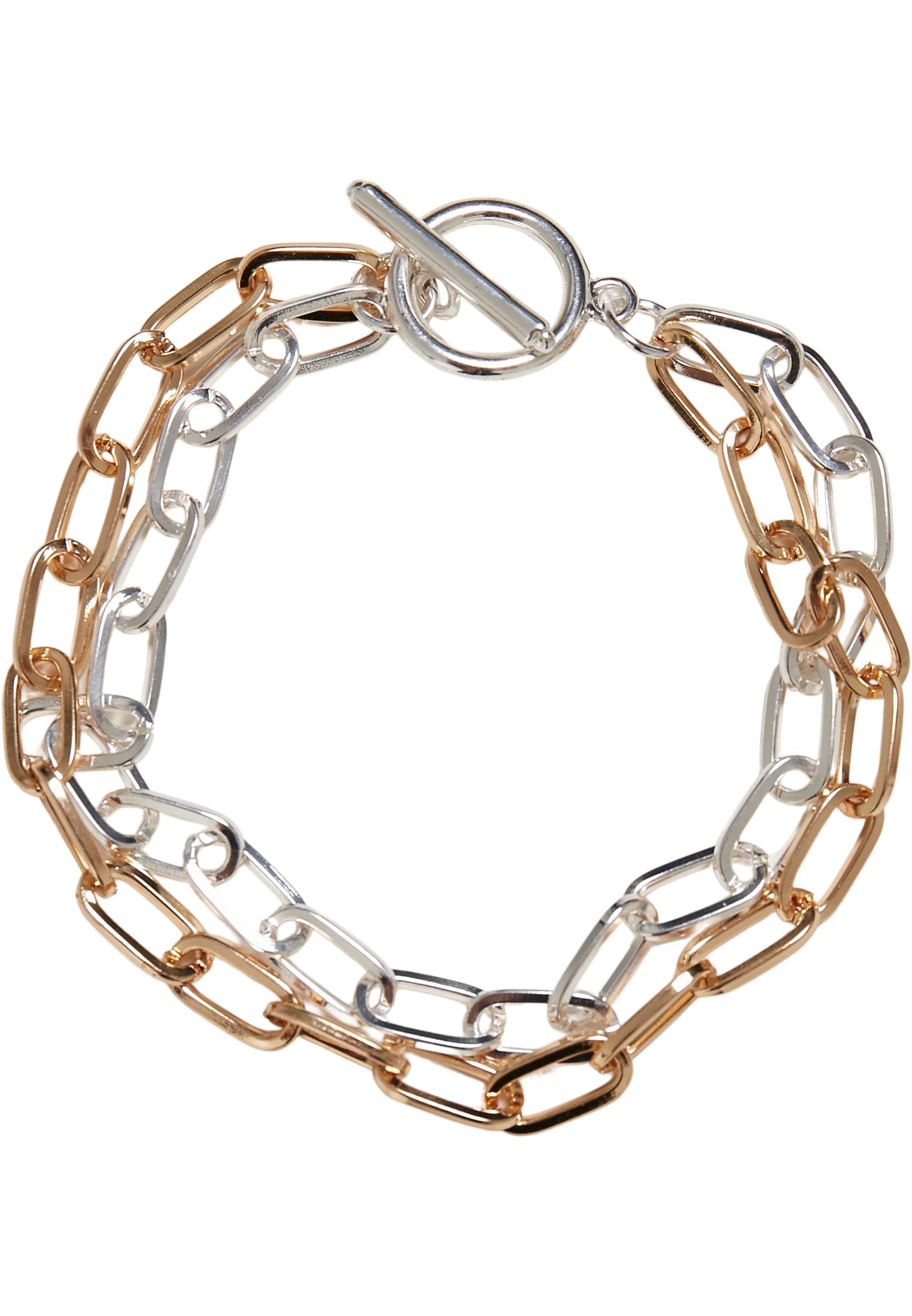 Bicolor Layering Bracelet | gold/silver