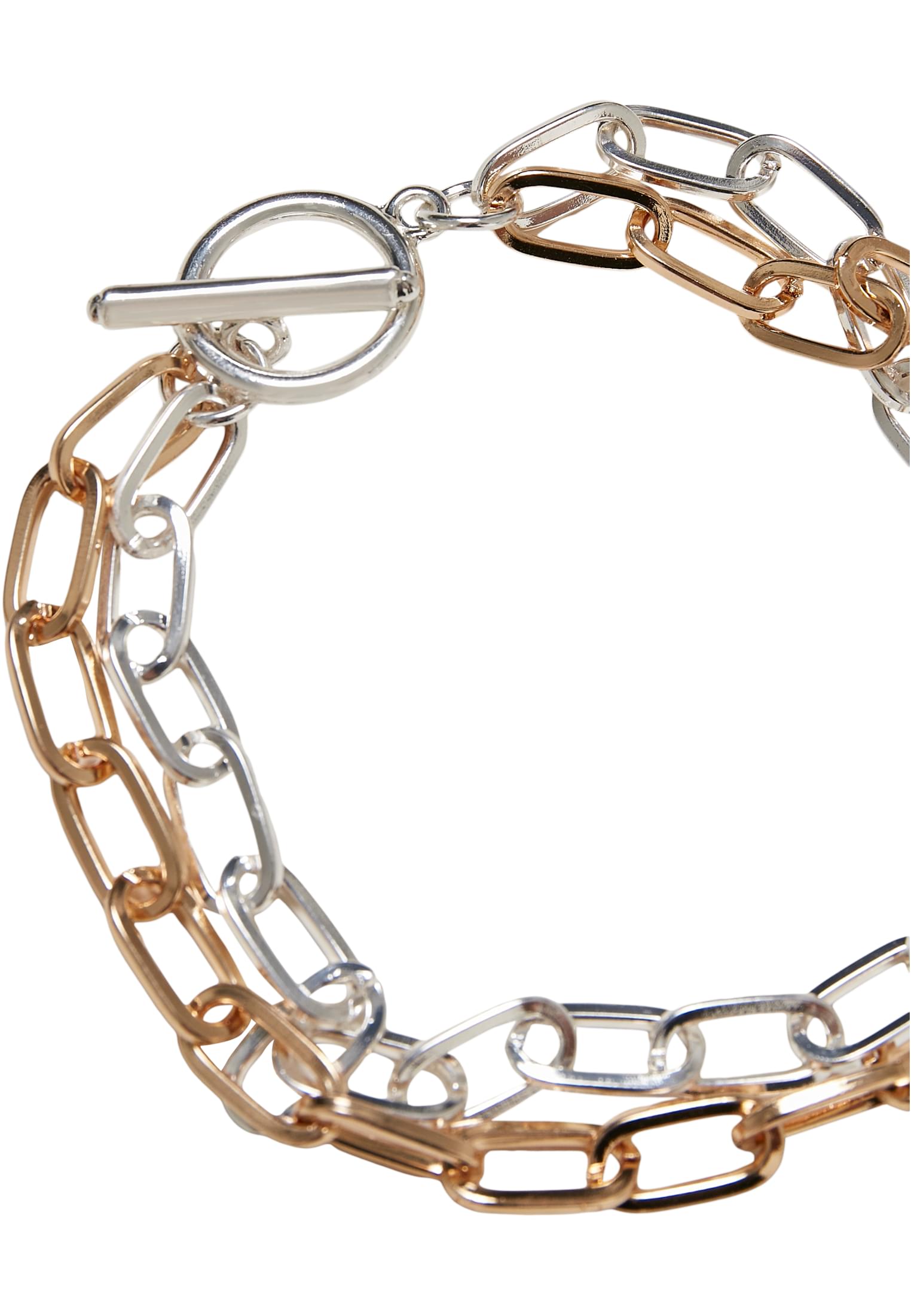 Bicolor Layering Bracelet | gold/silver