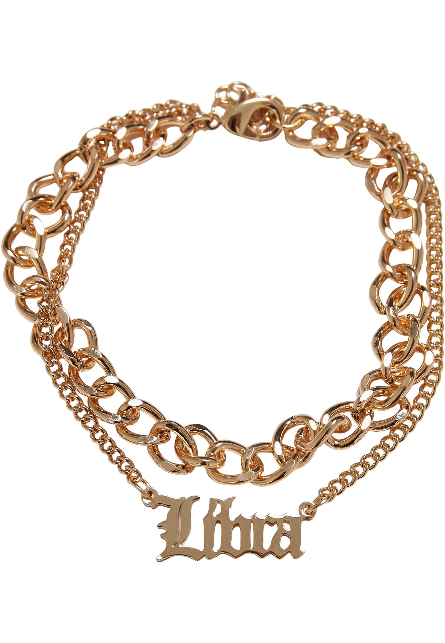 Zodiac Golden Anklet | libra