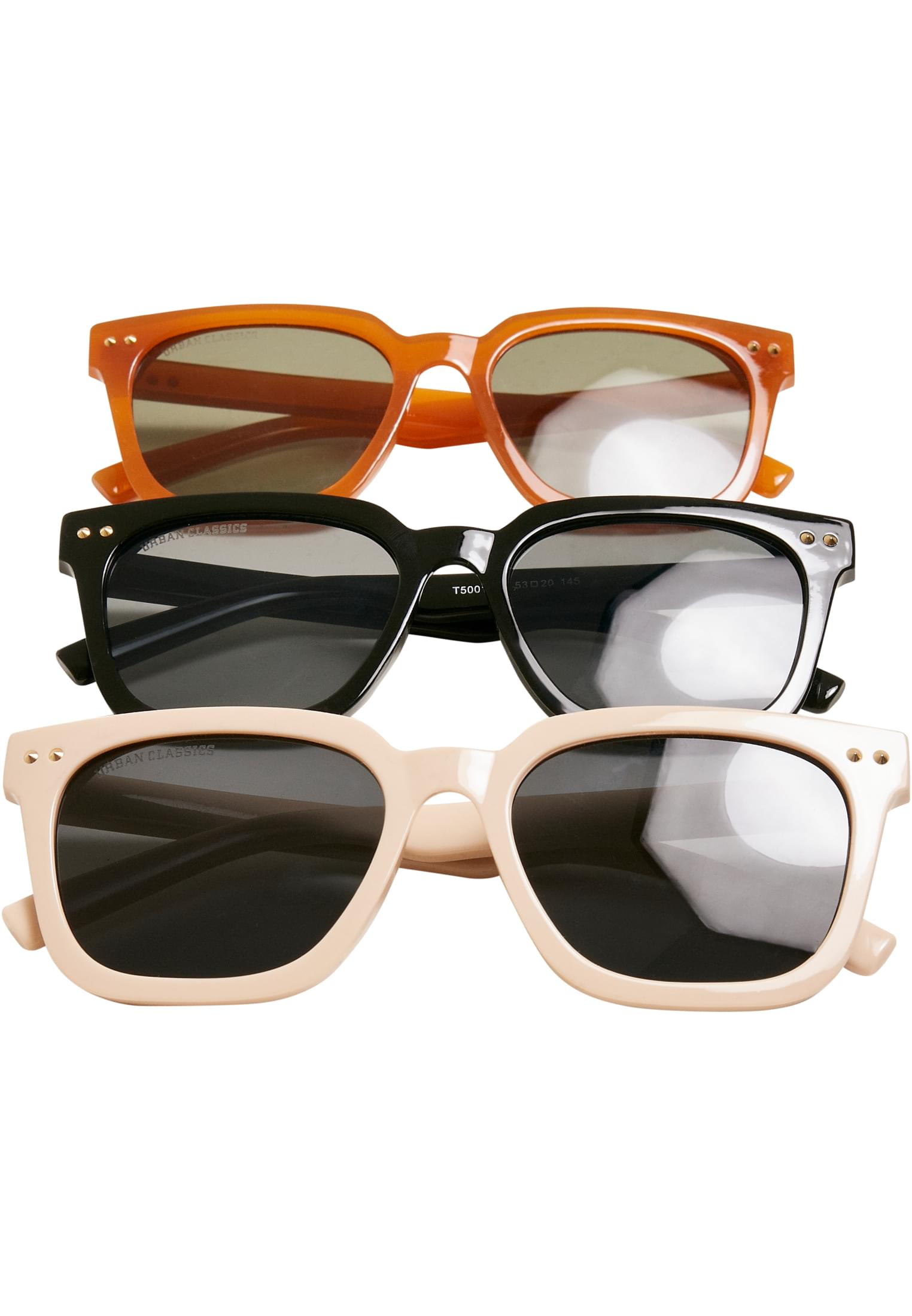 Sunglasses Chicago 3-Pack | black/brown/lightbeige