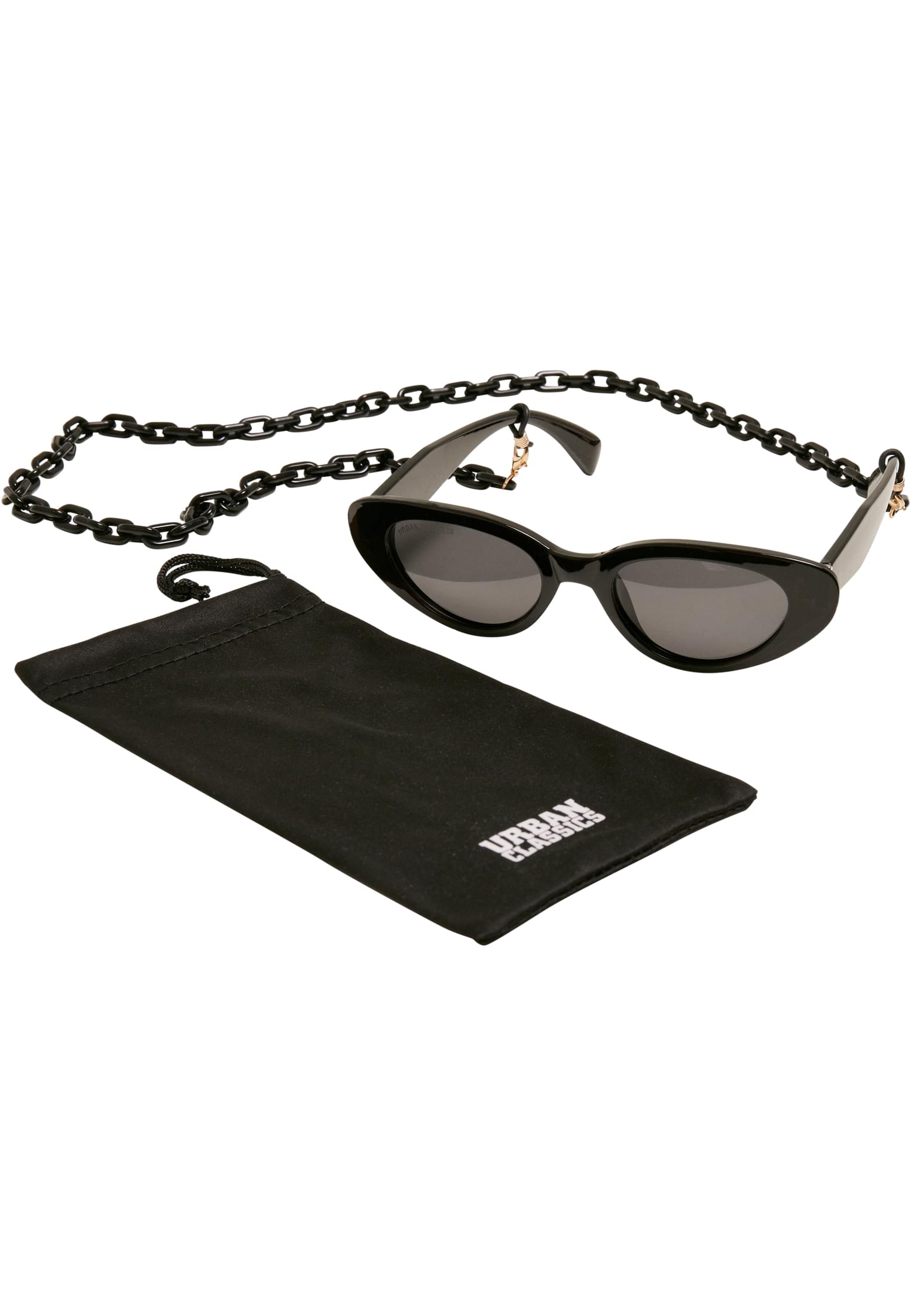 Sunglasses Puerto Rico With Chain | black