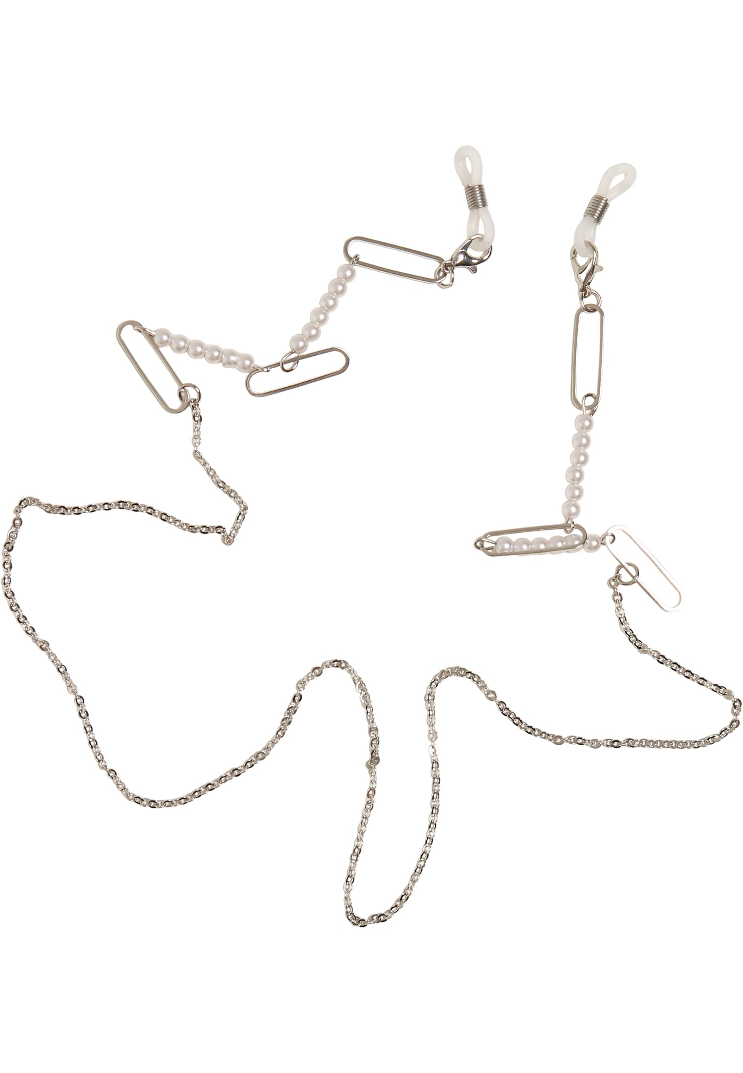 Multifunctional Chain With Pearls 2-Pack | silver