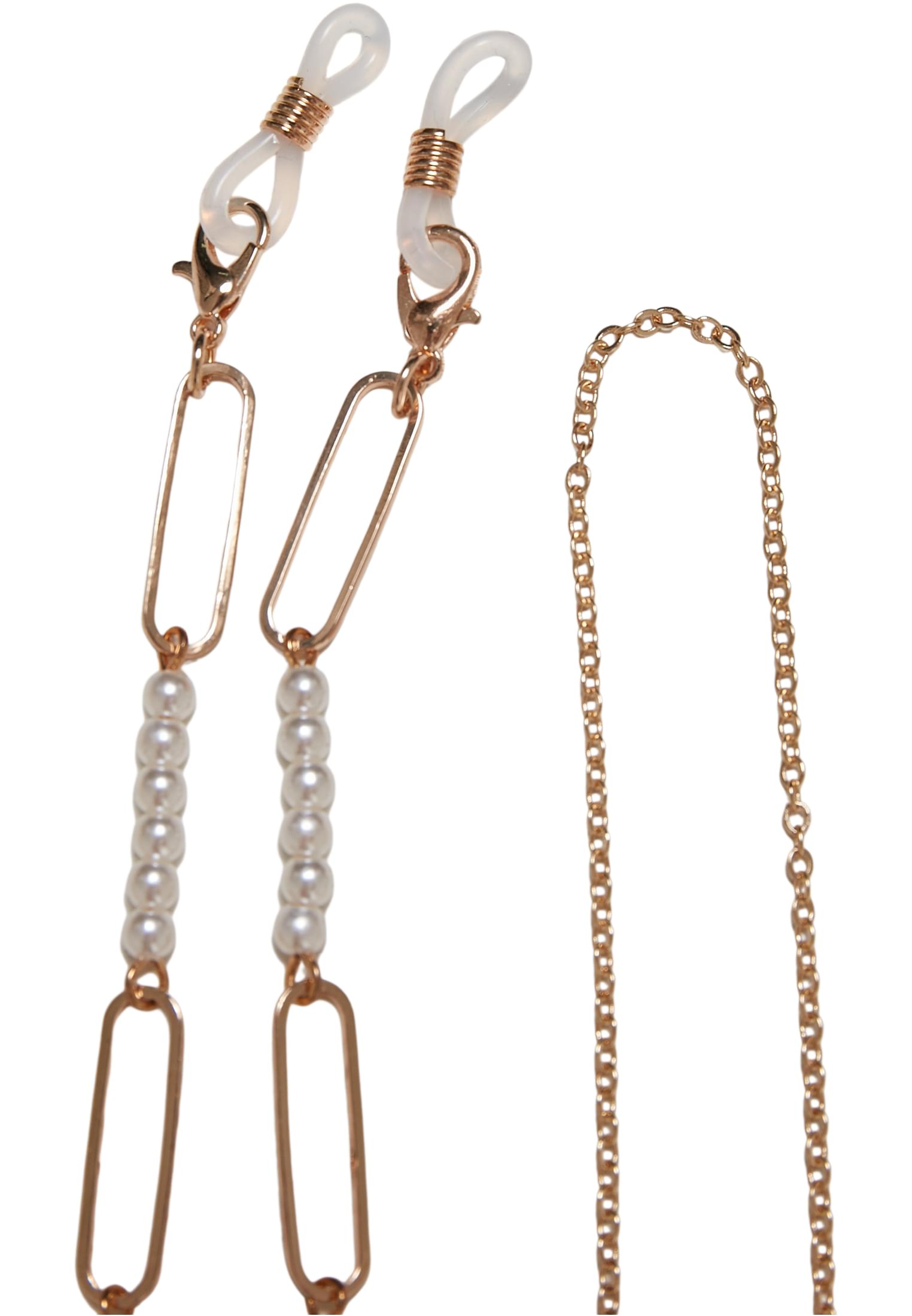 Multifunctional Chain With Pearls 2-Pack | gold