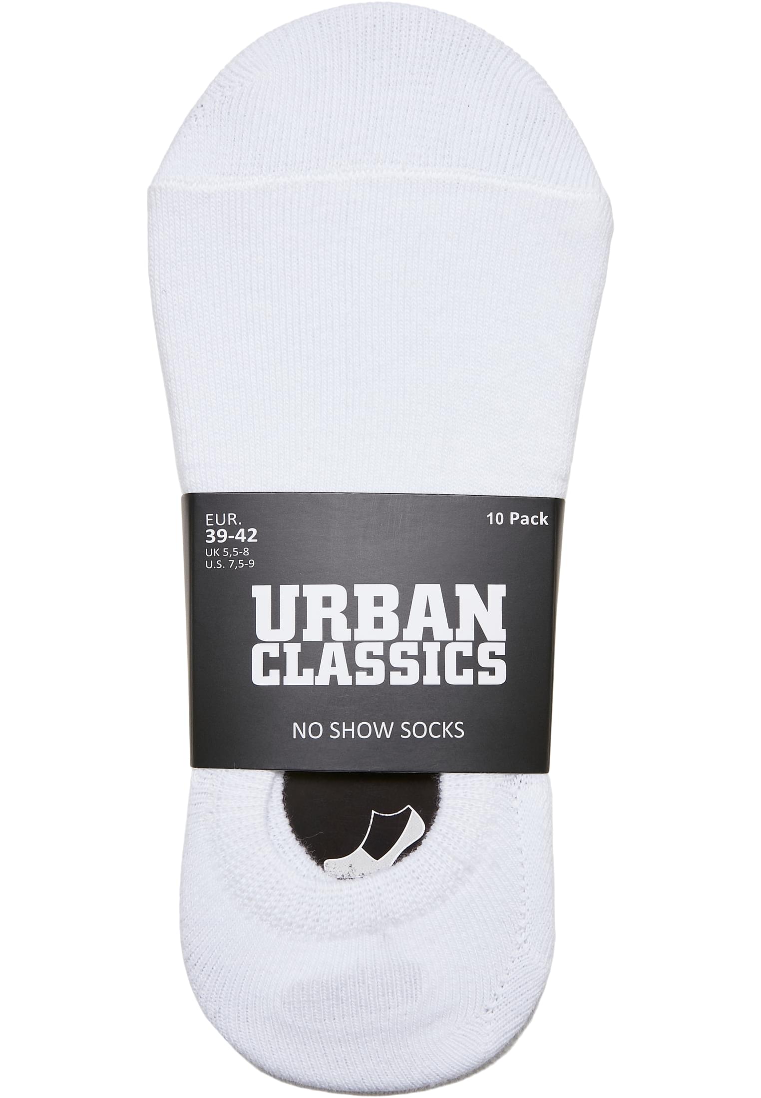 No Show Socks 10-Pack | white