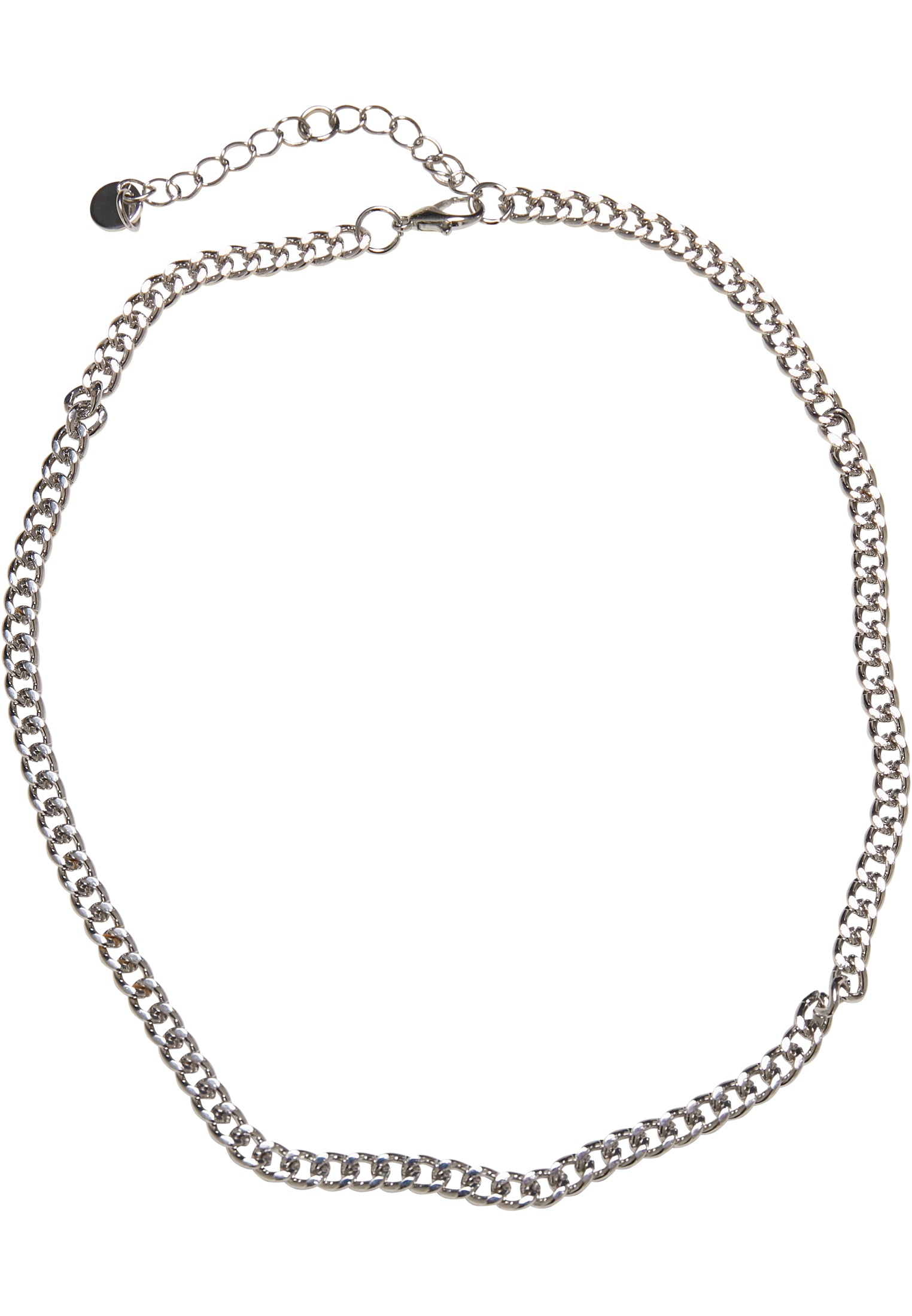 Small Saturn Basic Necklace | silver