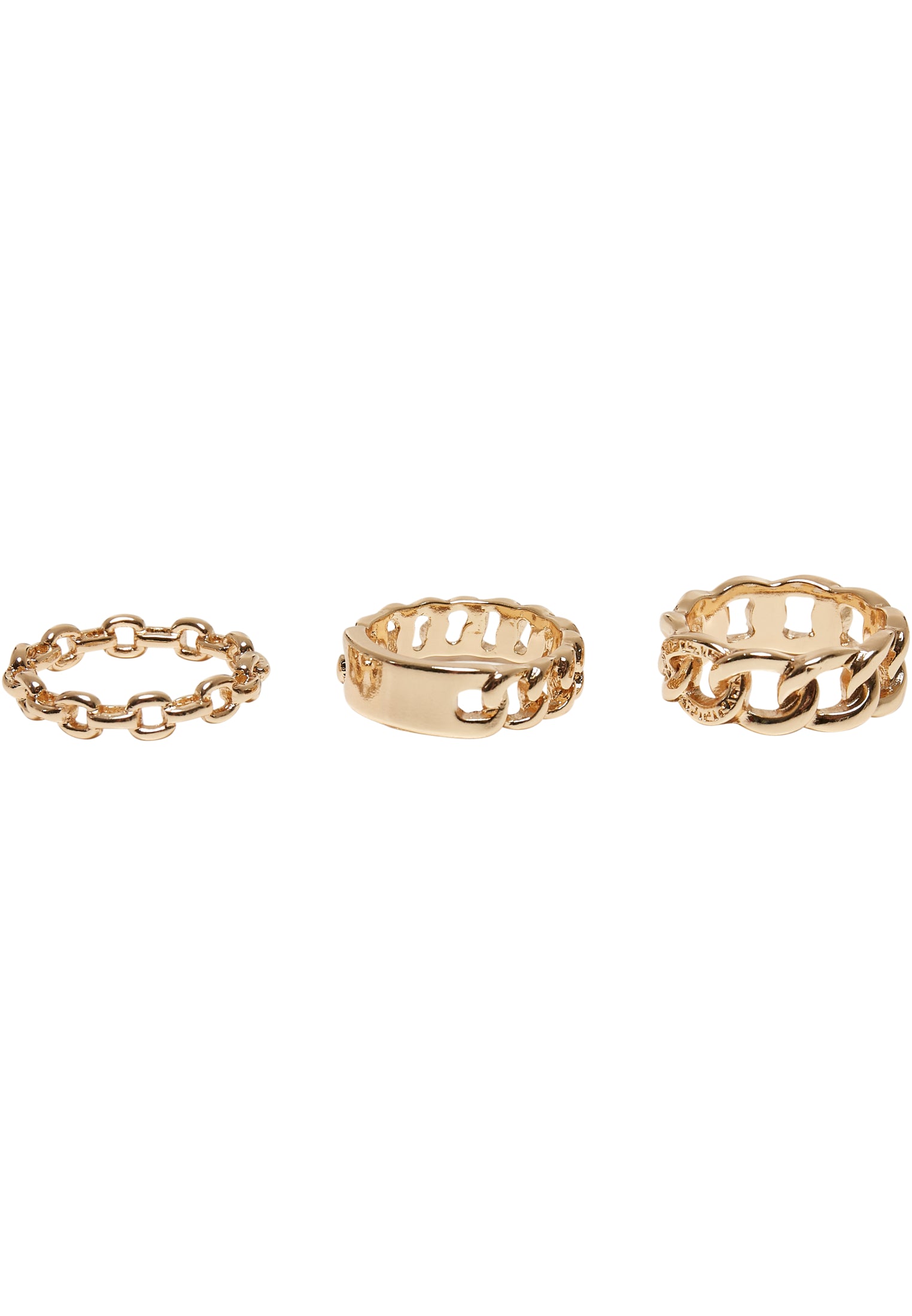 Chain Ring 3-Pack | gold