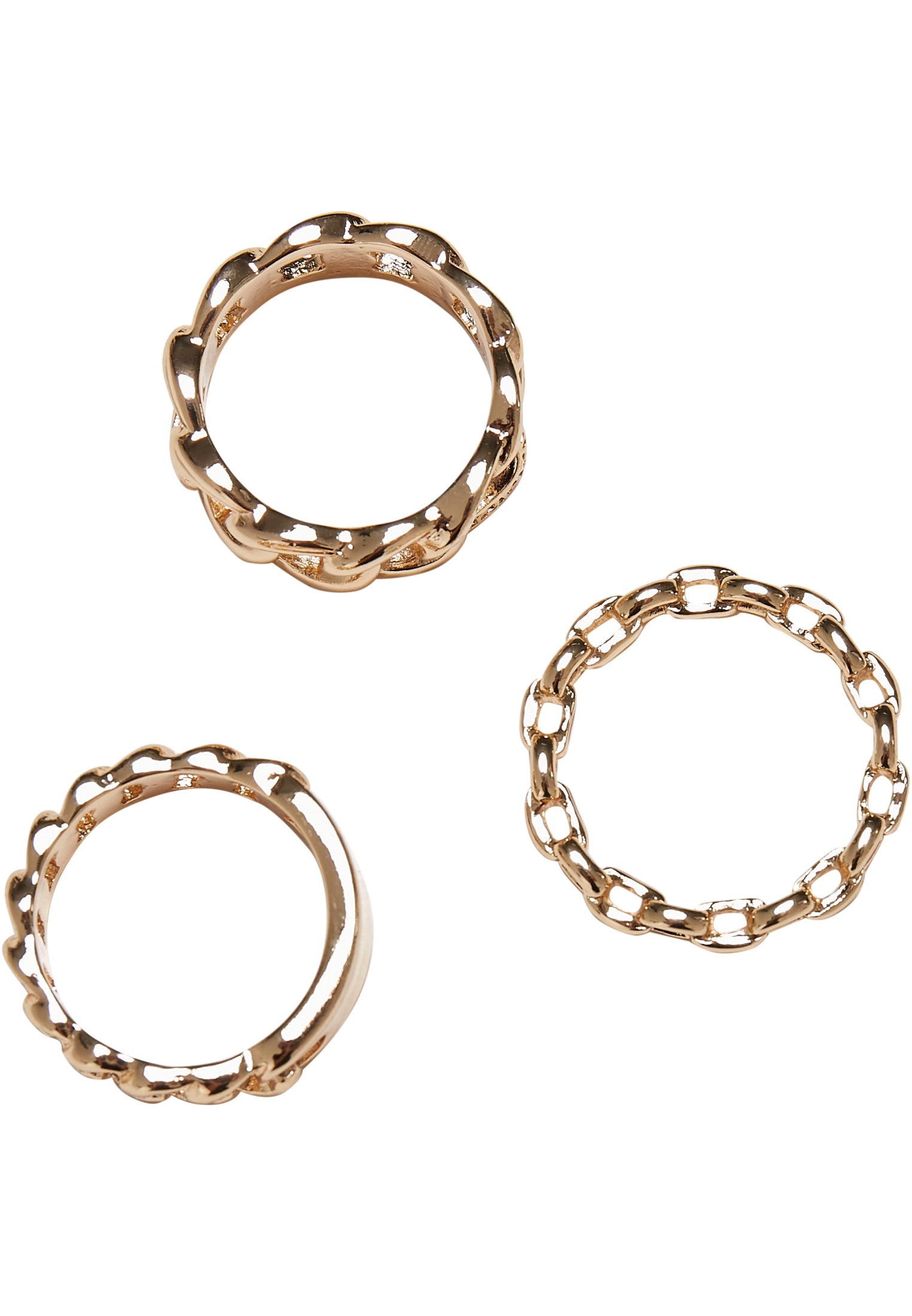 Chain Ring 3-Pack | gold