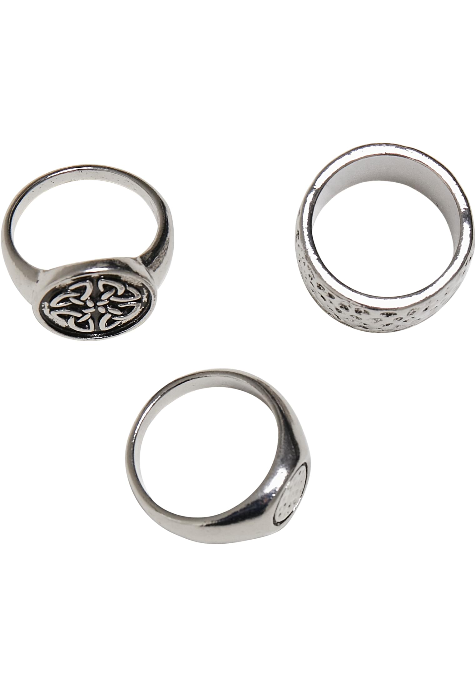 Skull Ring 3-Pack | silver