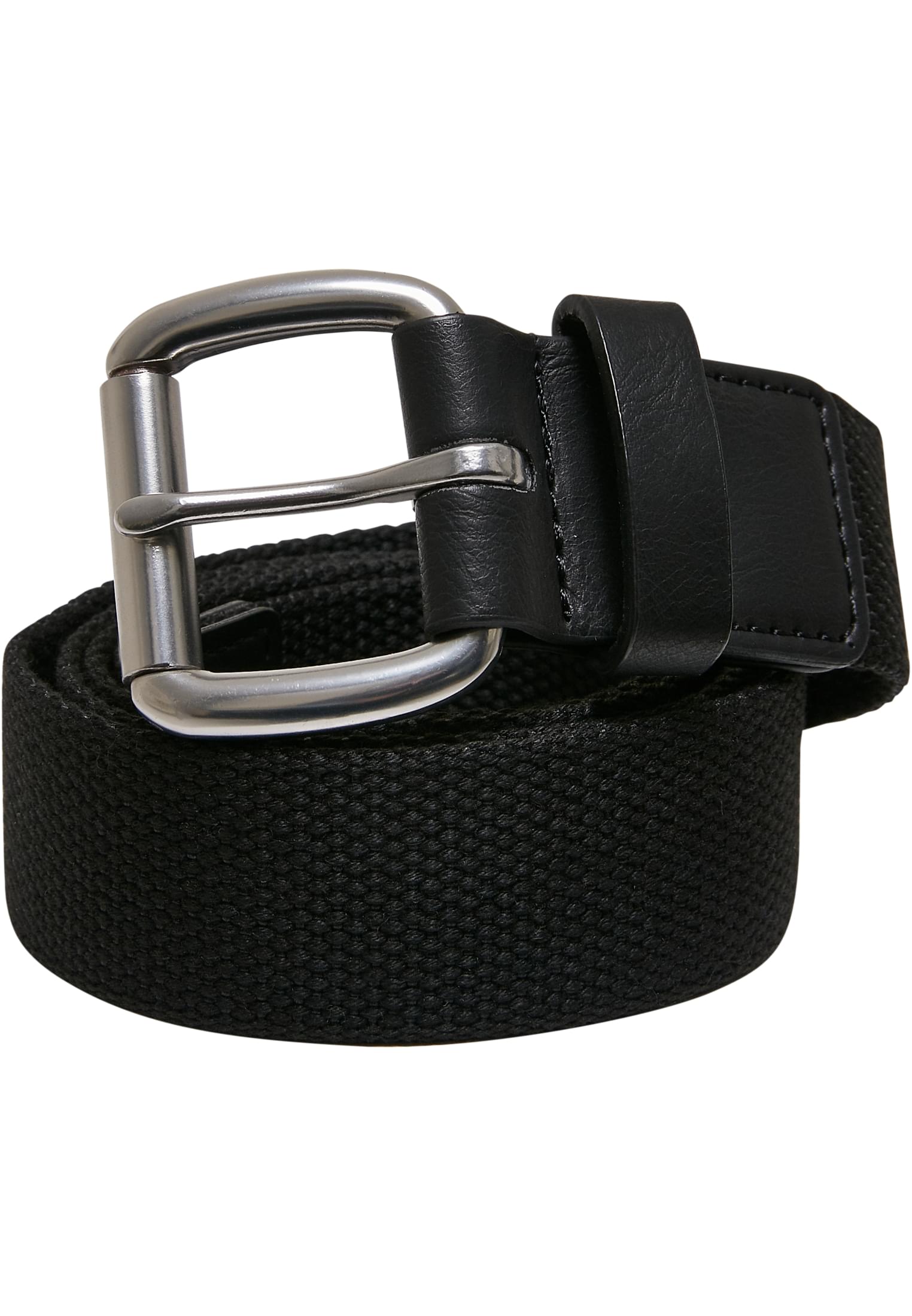 Eyelet Canvas Belt | black