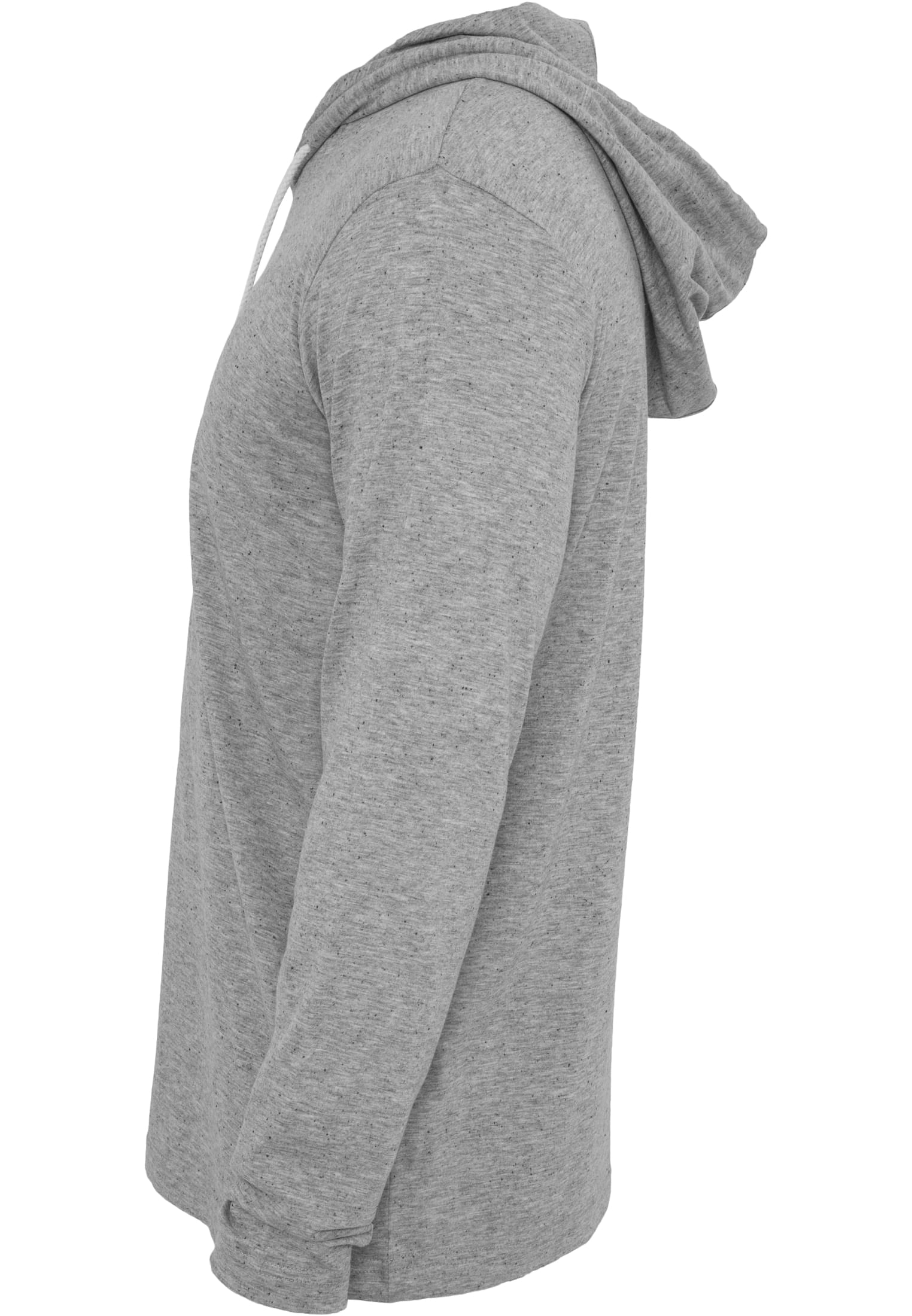 Melange Naps Hoody | grey