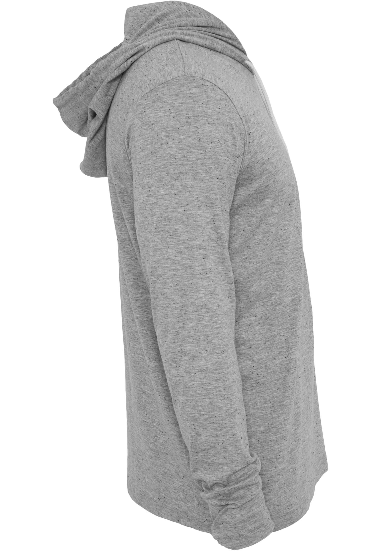 Melange Naps Hoody | grey