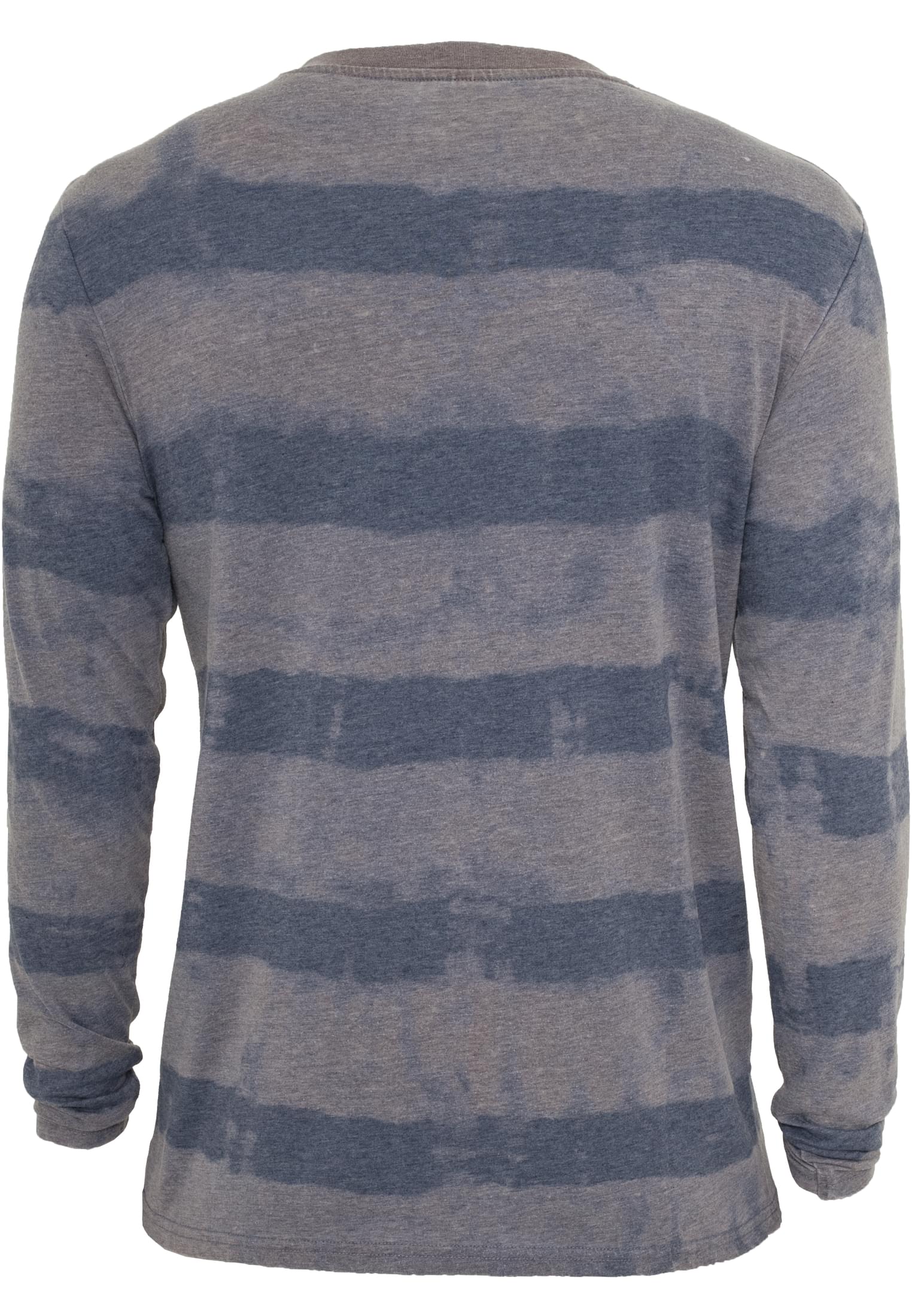 Fantasy Stripe Burnout L/S Henley | denimblue