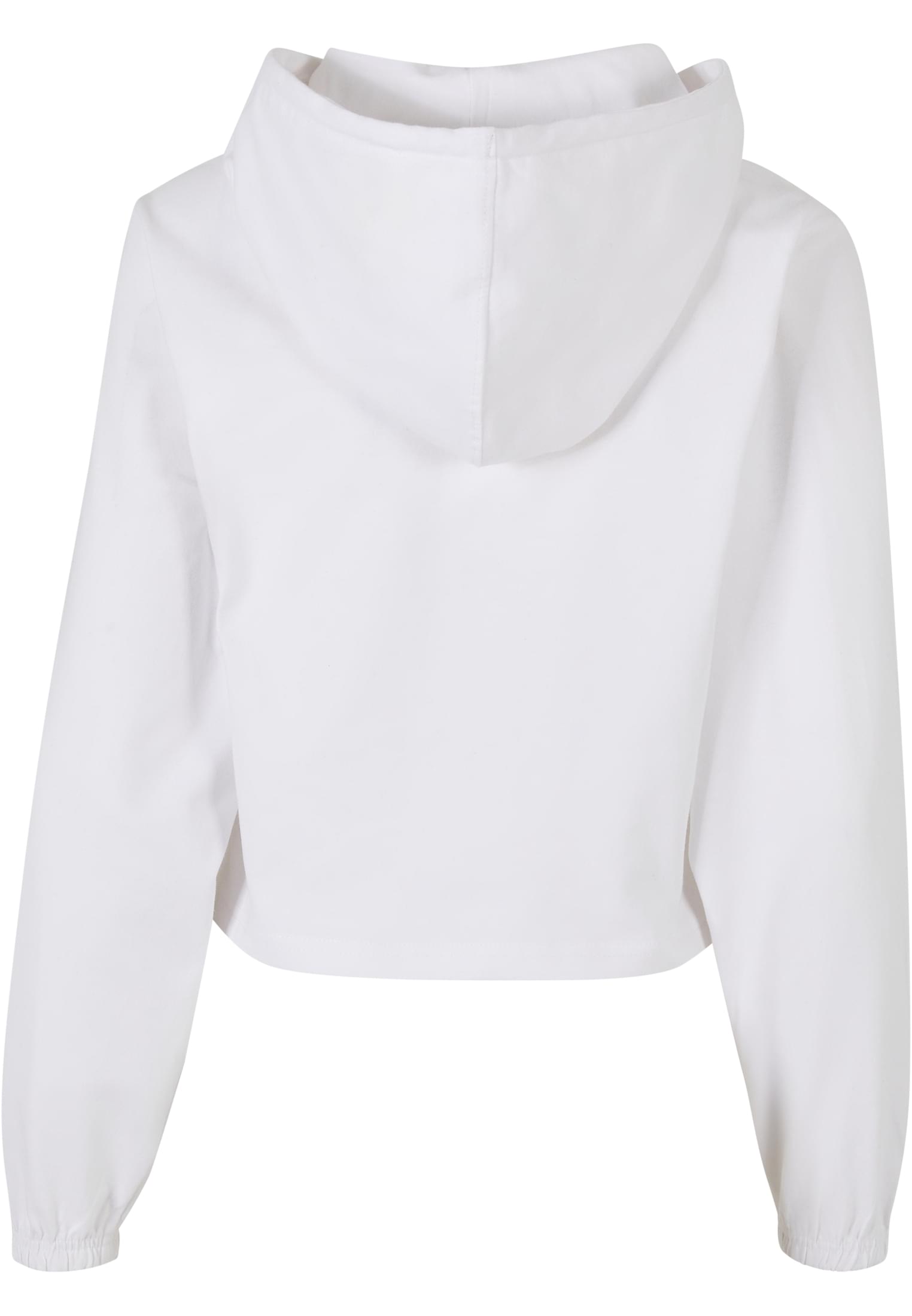 Ladies Heavy Short Hoody | white