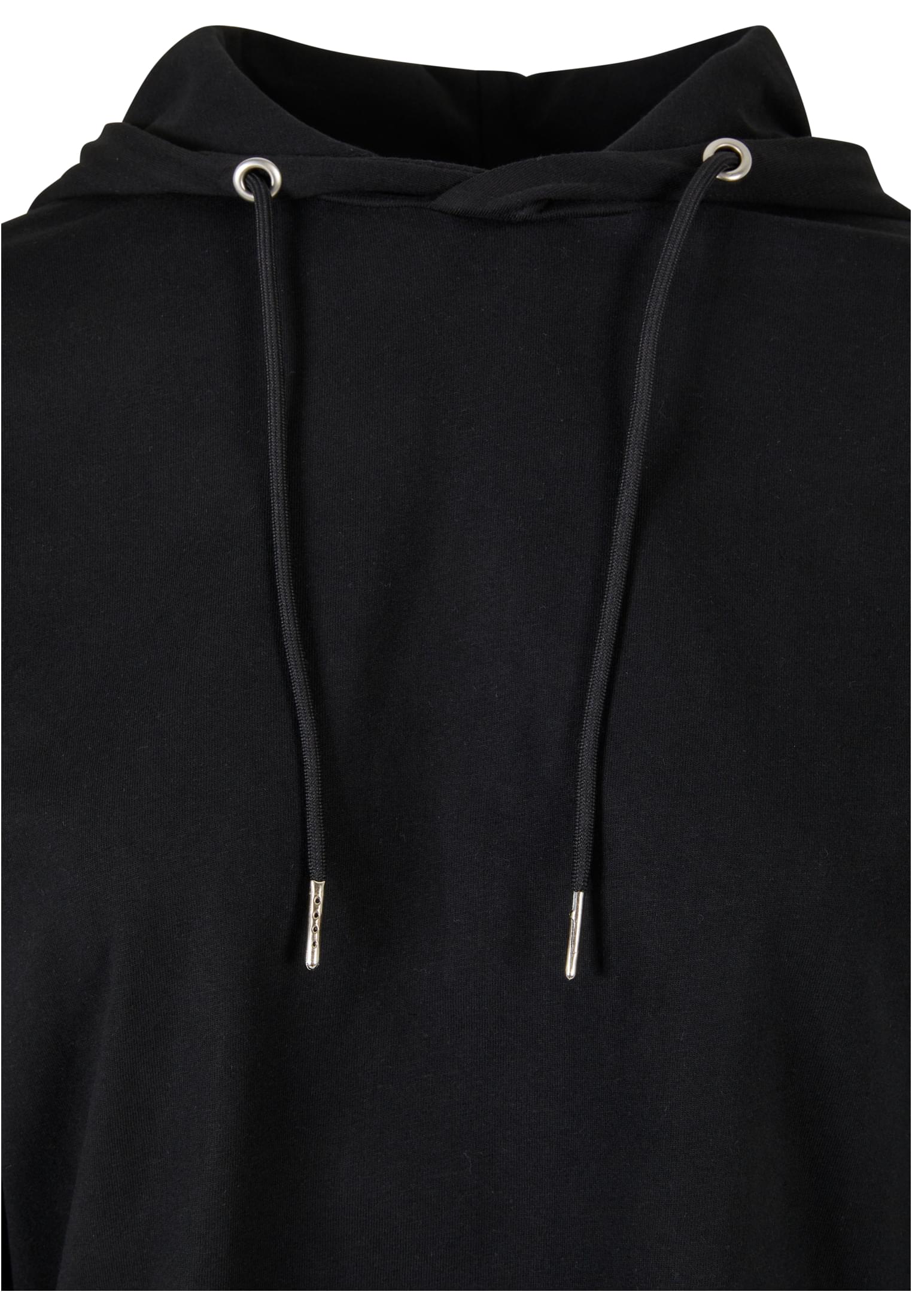 Ladies Heavy Short Hoody | black