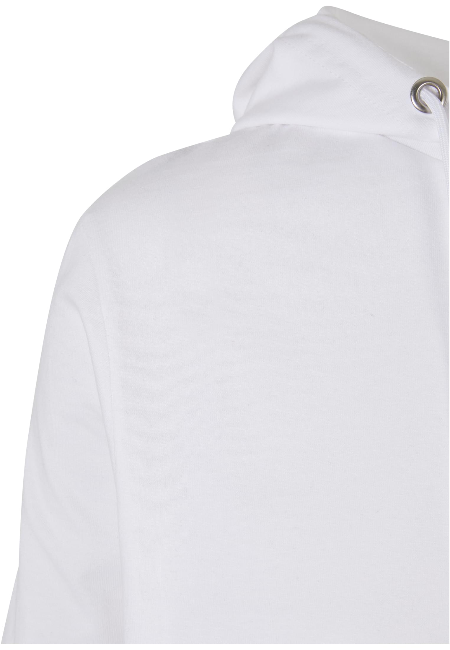 Ladies Heavy Short Hoody | white