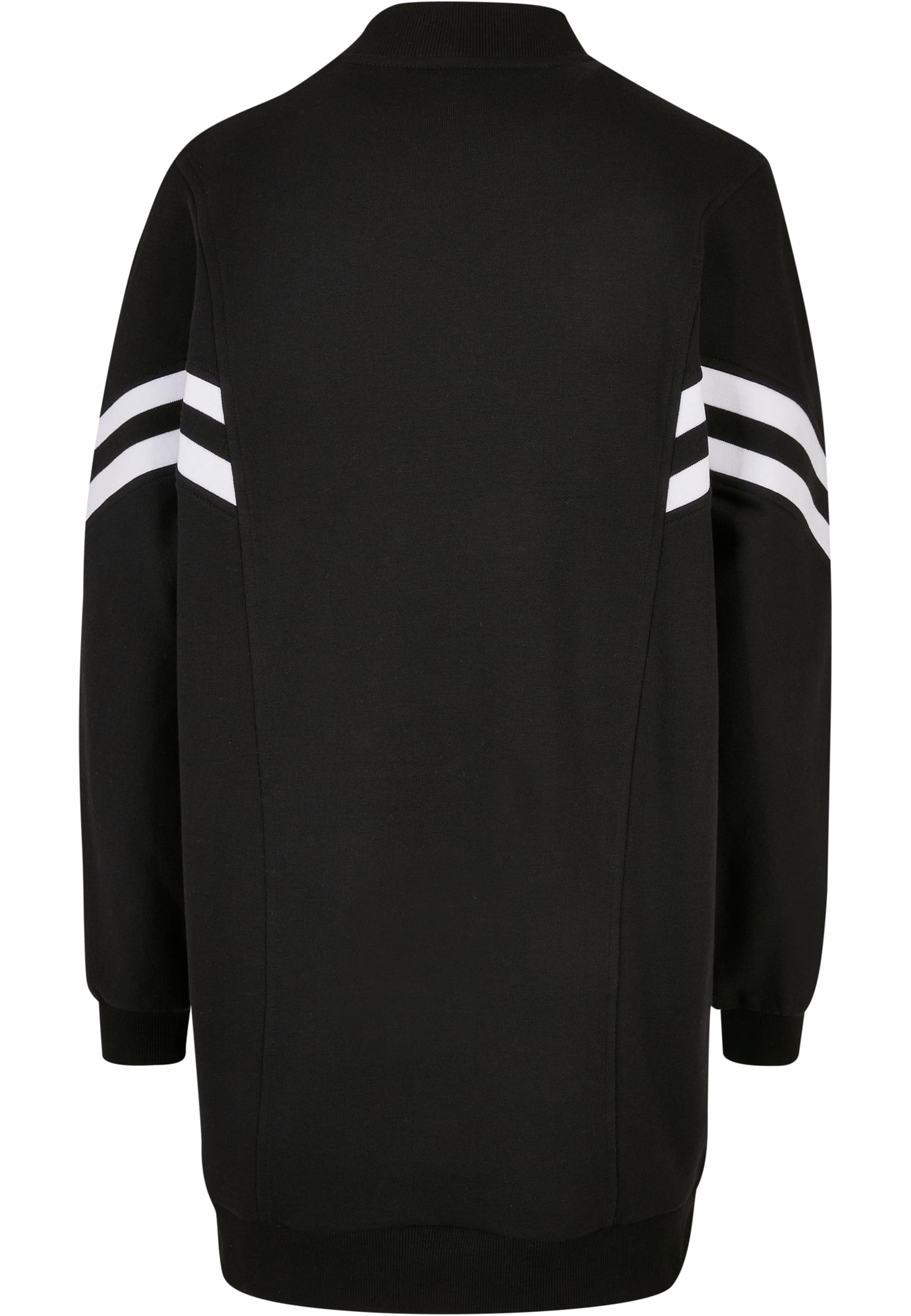 Ladies Oversized College Sweat Dress | black