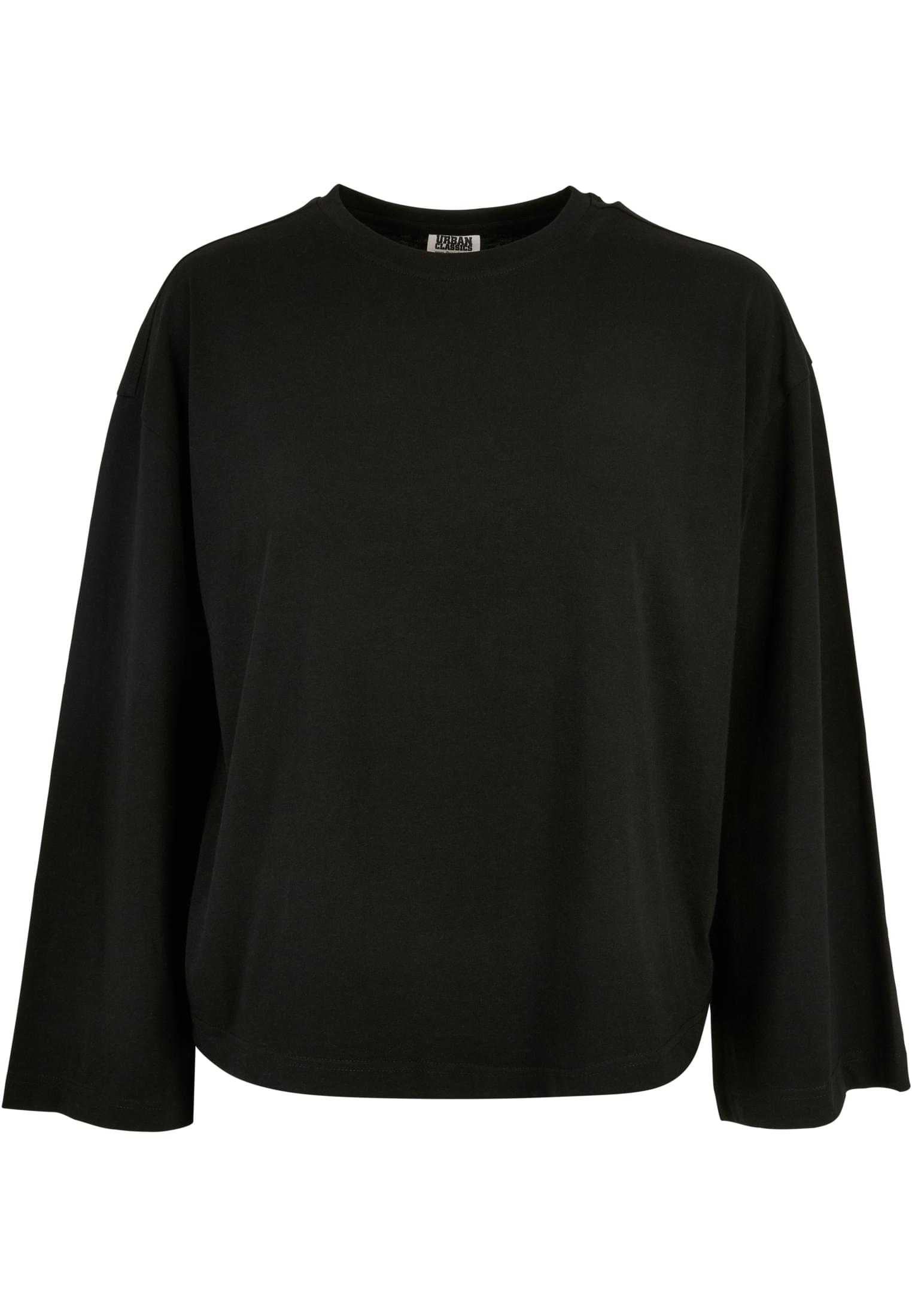 Ladies Organic Oversized Wide Longsleeve | black