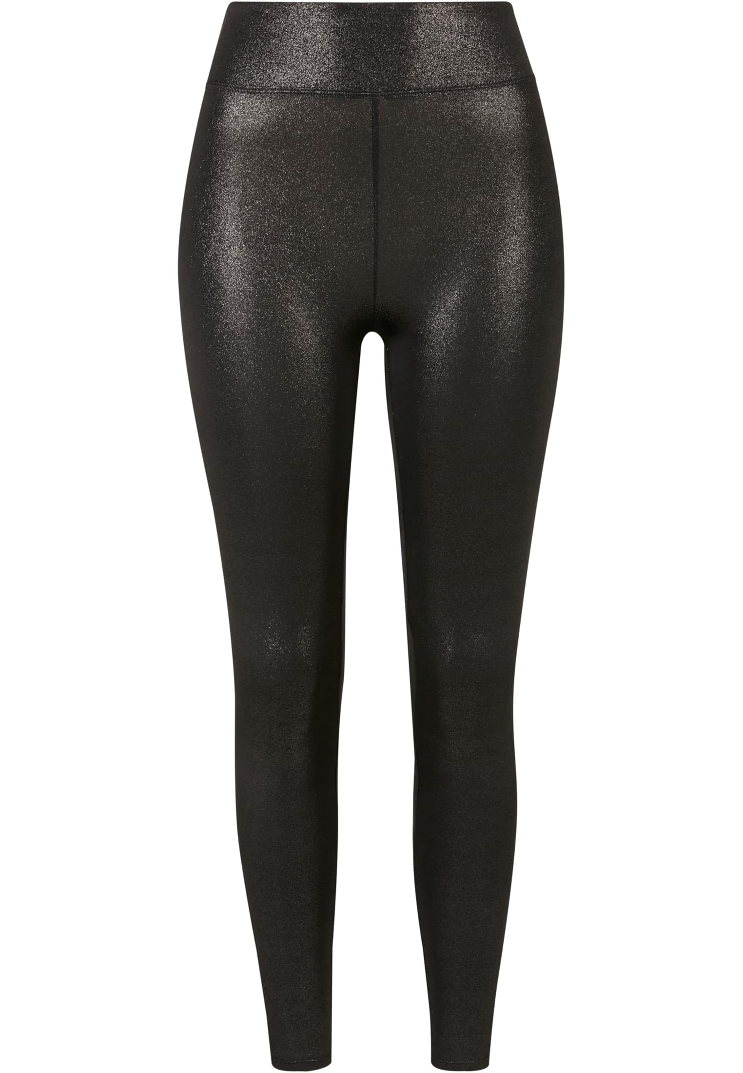 Ladies High Waist Glamour Leggings | sparklingblack