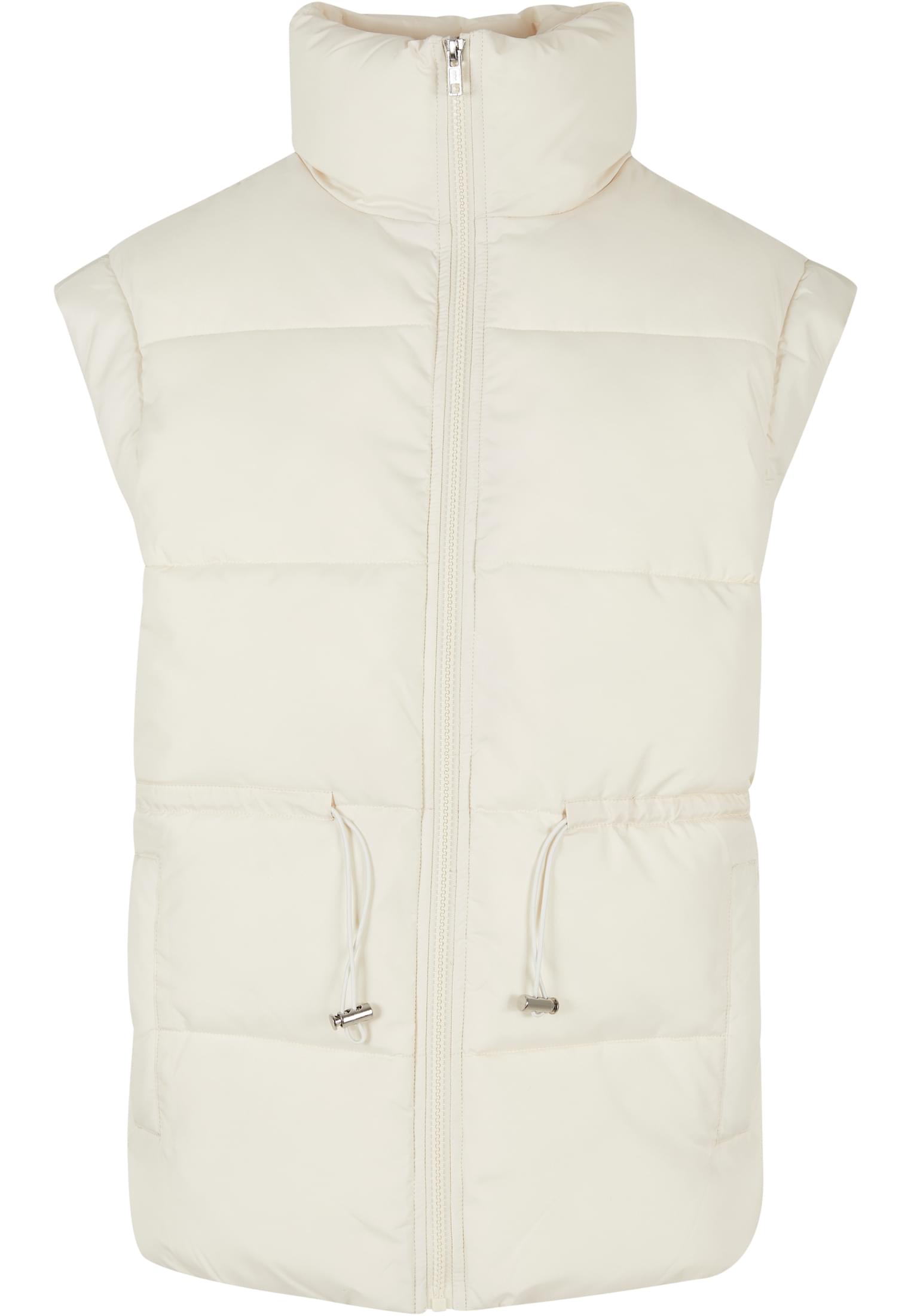 Ladies Waisted Puffer Vest | whitesand