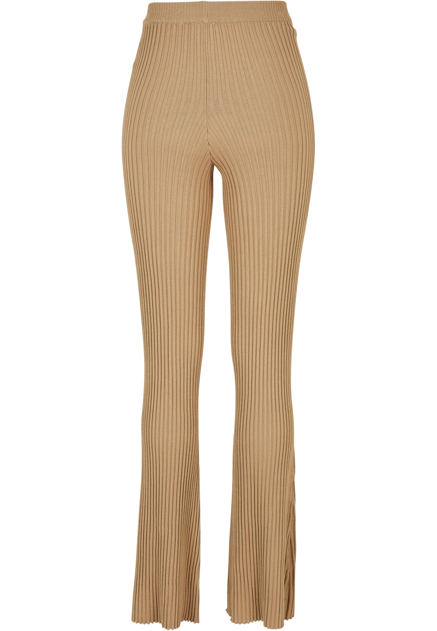 Ladies Flared Rib Knit Leggings | unionbeige