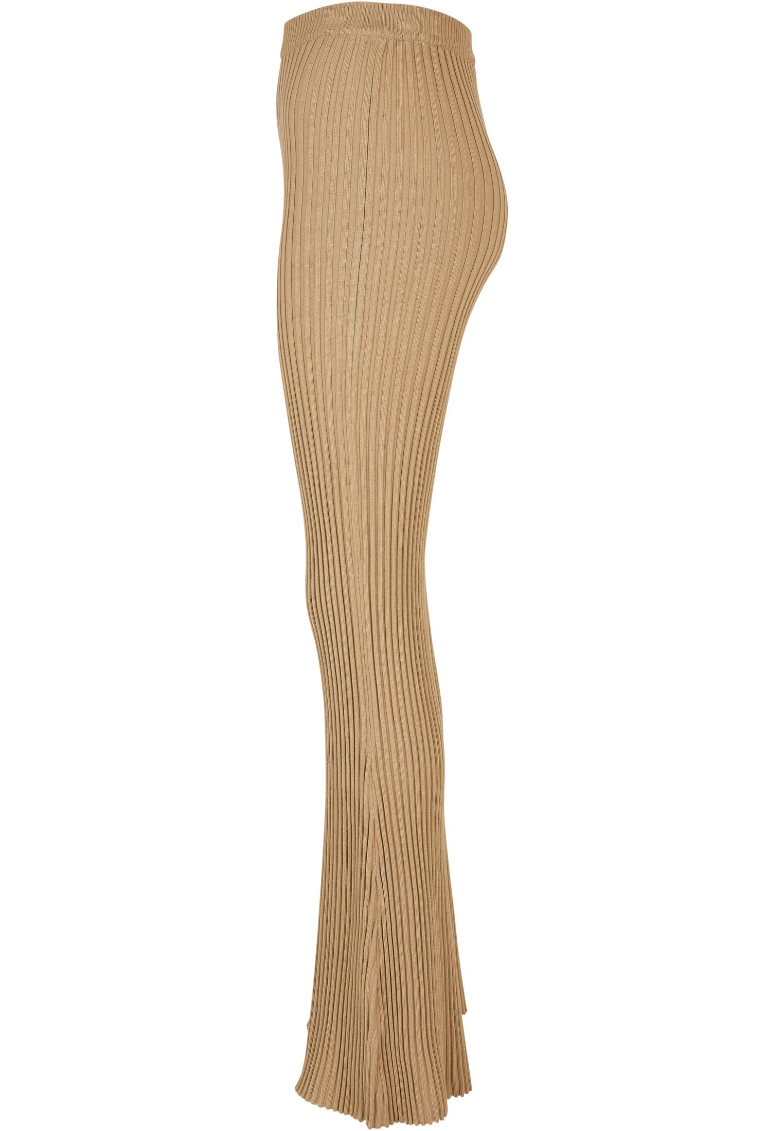 Ladies Flared Rib Knit Leggings | unionbeige