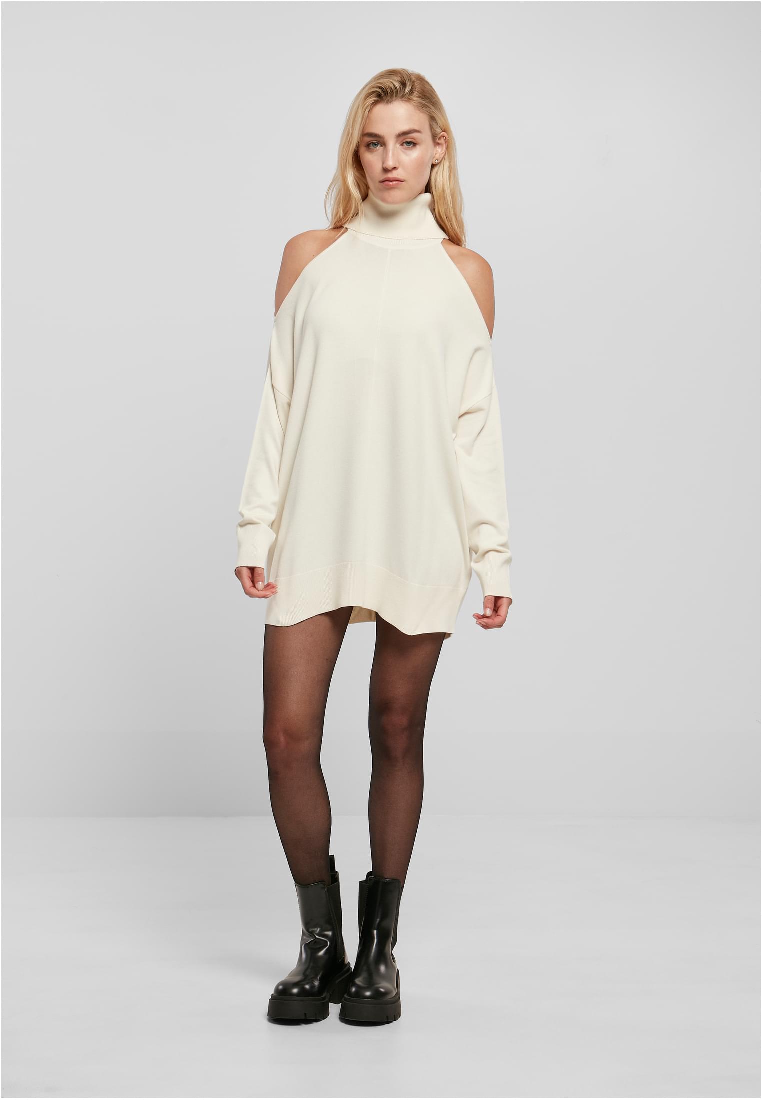 Ladies Cold Shoulder Turtelneck Sweater | whitesand