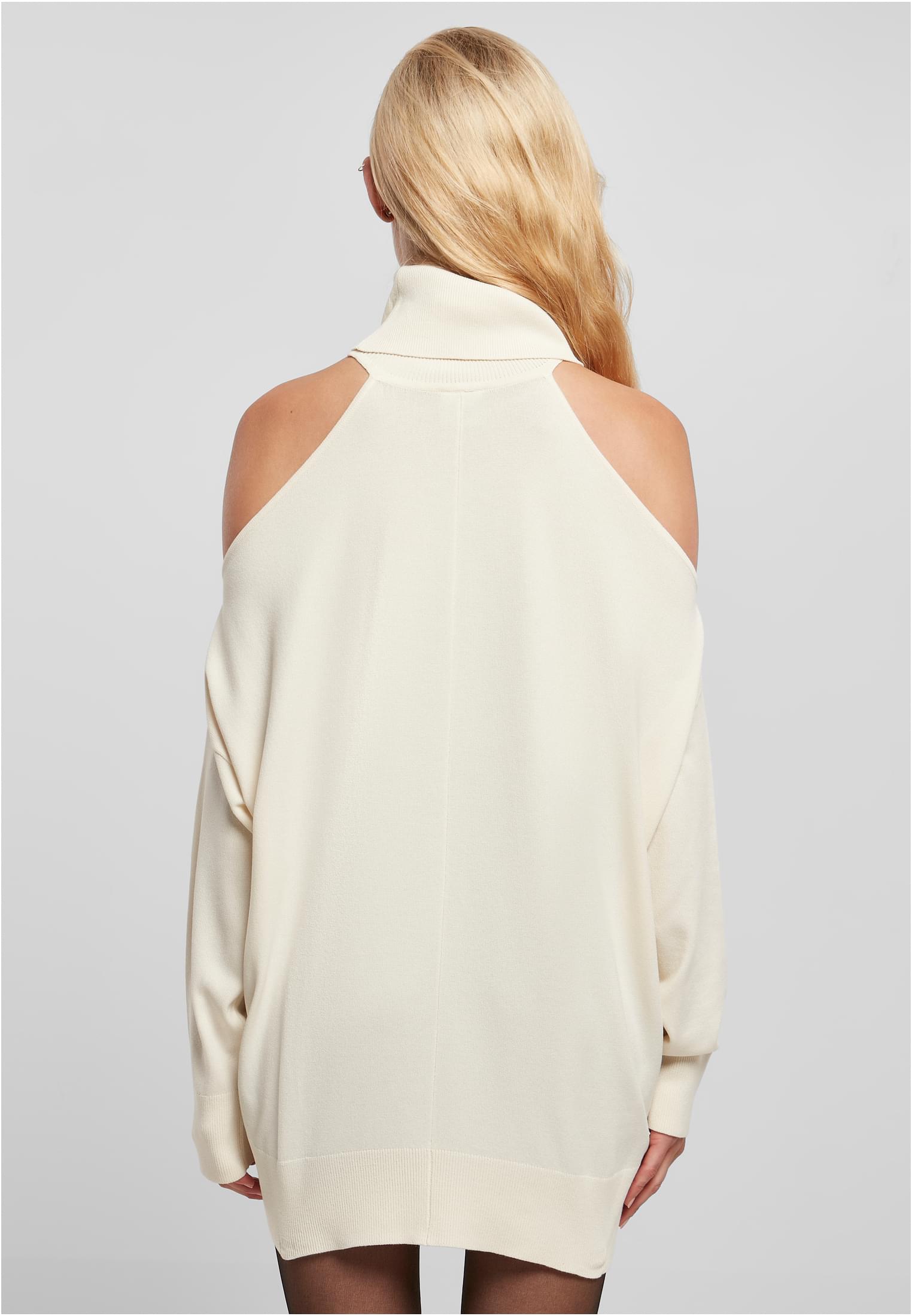 Ladies Cold Shoulder Turtelneck Sweater | whitesand