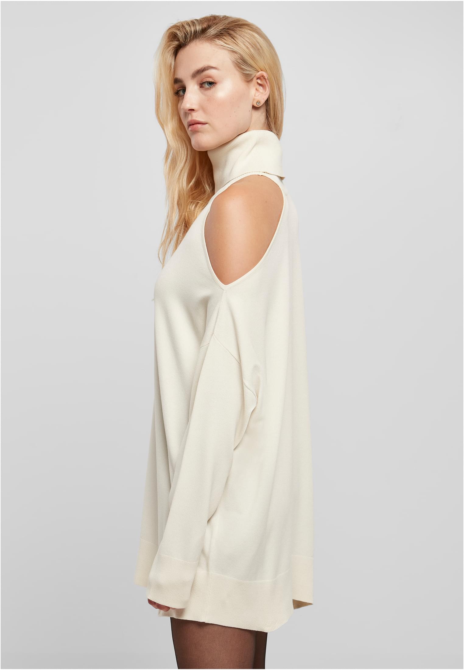 Ladies Cold Shoulder Turtelneck Sweater | whitesand