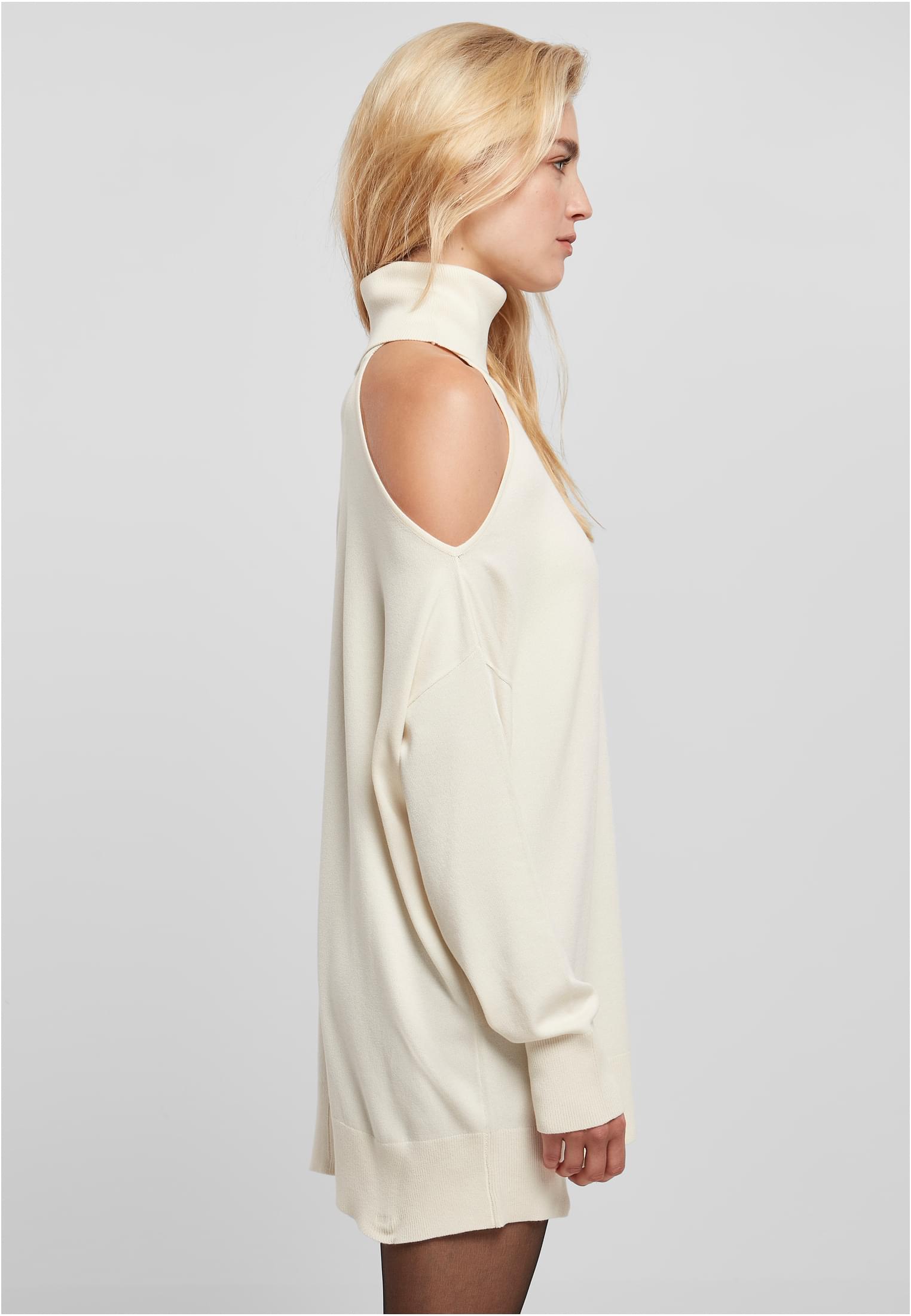 Ladies Cold Shoulder Turtelneck Sweater | whitesand