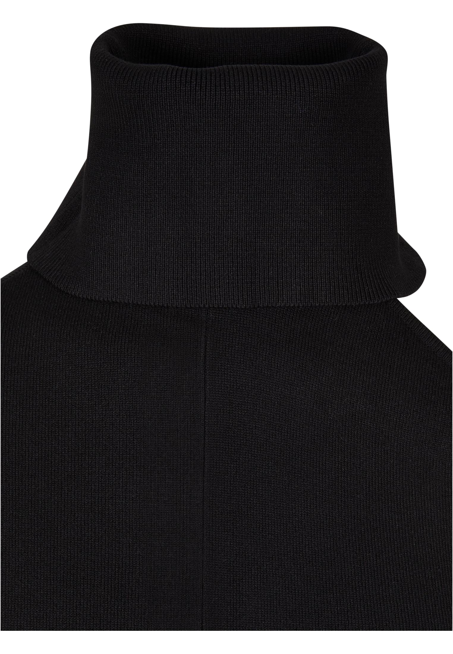 Ladies One Shoulder Knit Dress | black