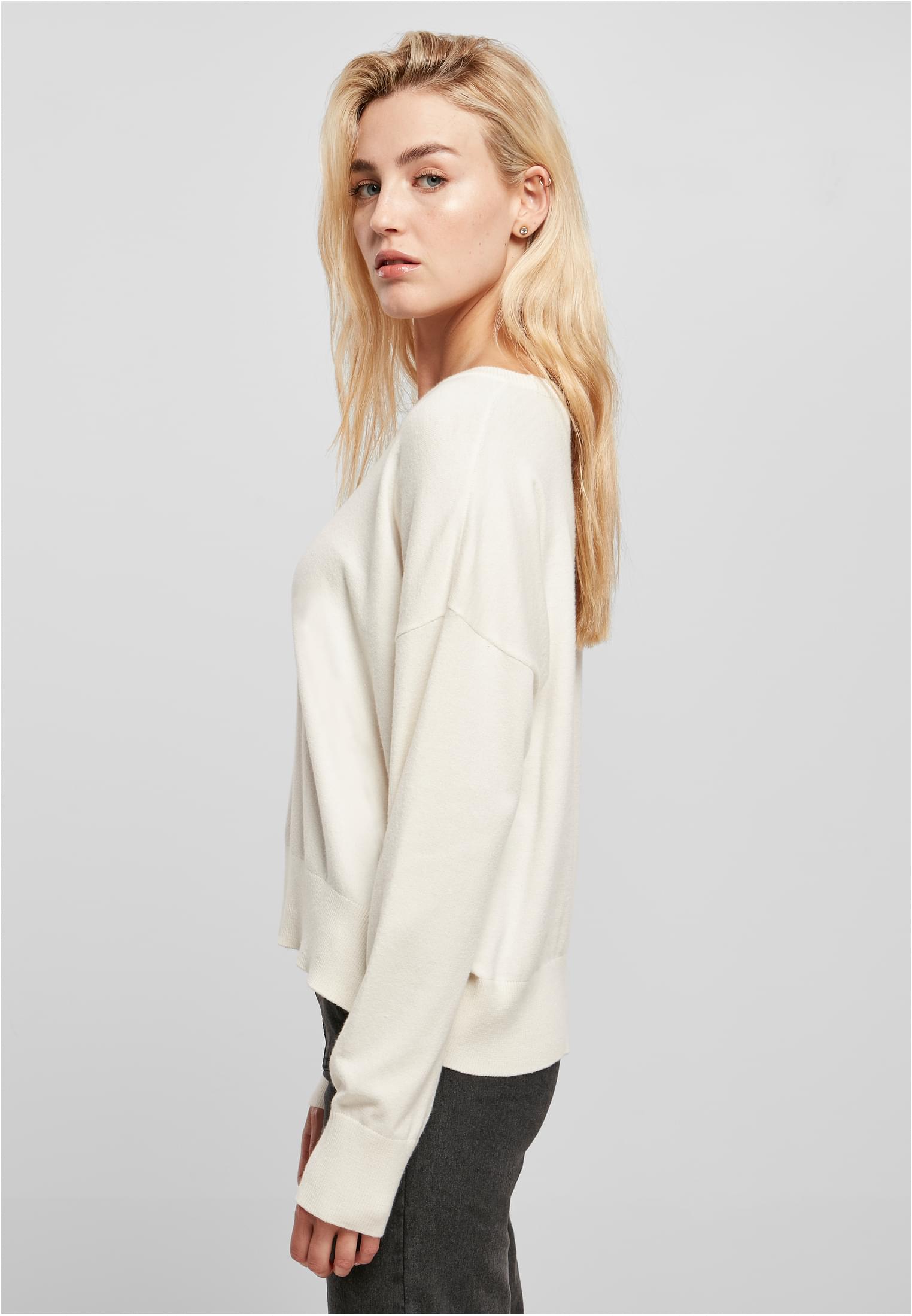 Ladies Eco Viscose Oversized Basic Sweater | whitesand