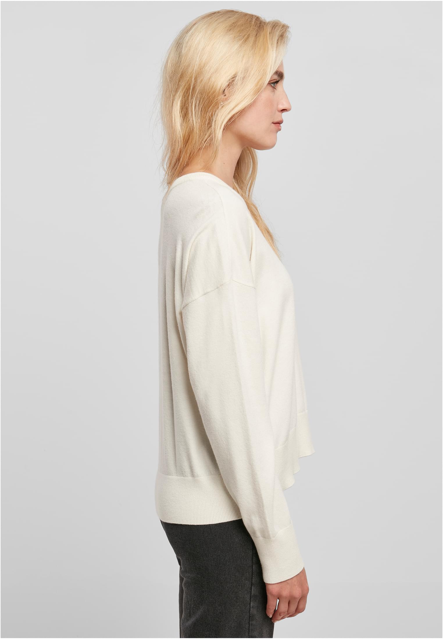 Ladies Eco Viscose Oversized Basic Sweater | whitesand