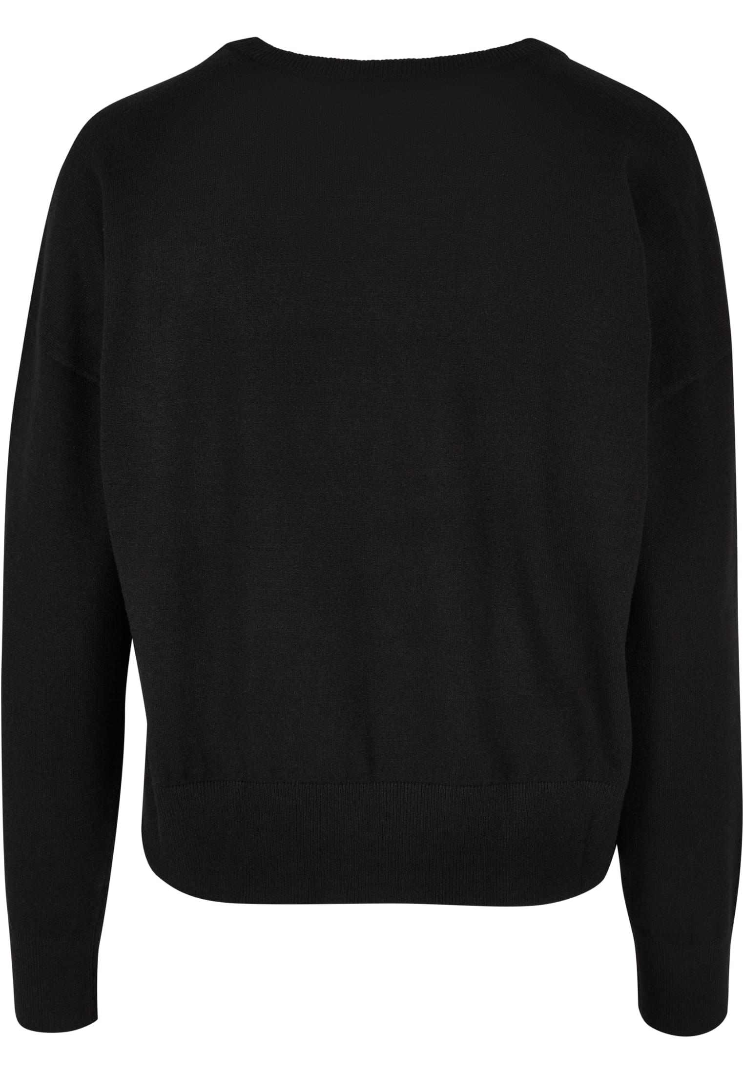 Ladies Eco Viscose Oversized Basic Sweater | black