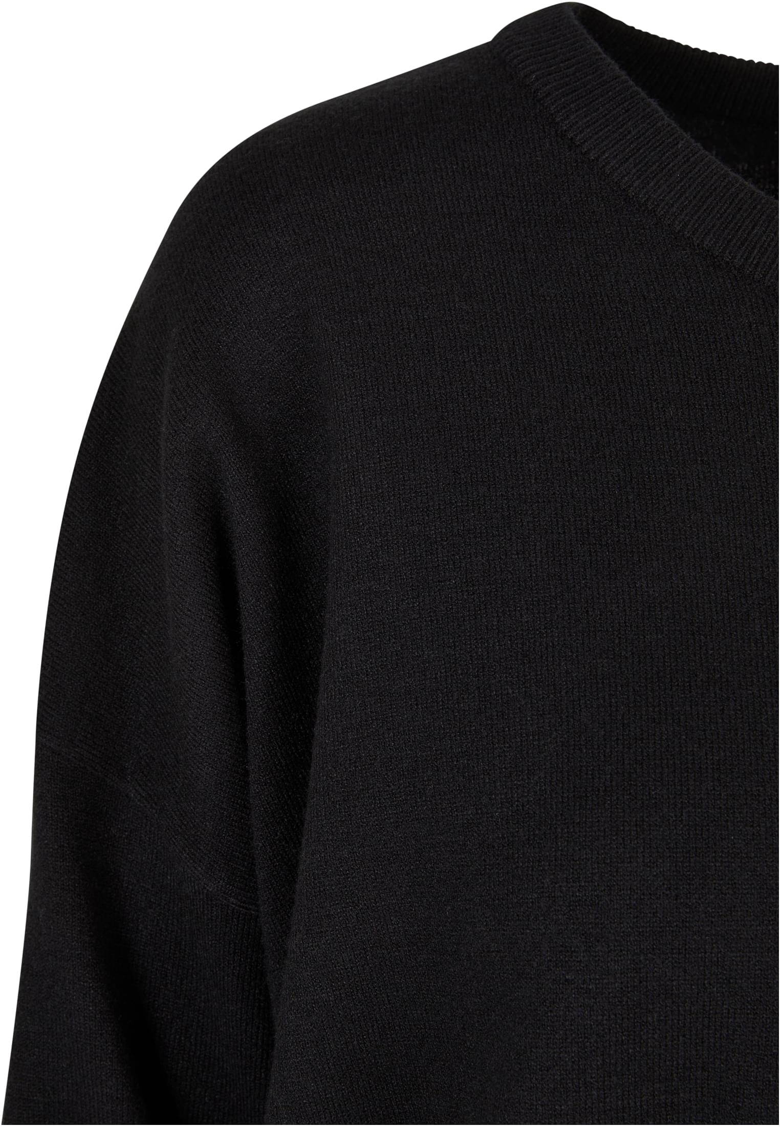 Ladies Eco Viscose Oversized Basic Sweater | black