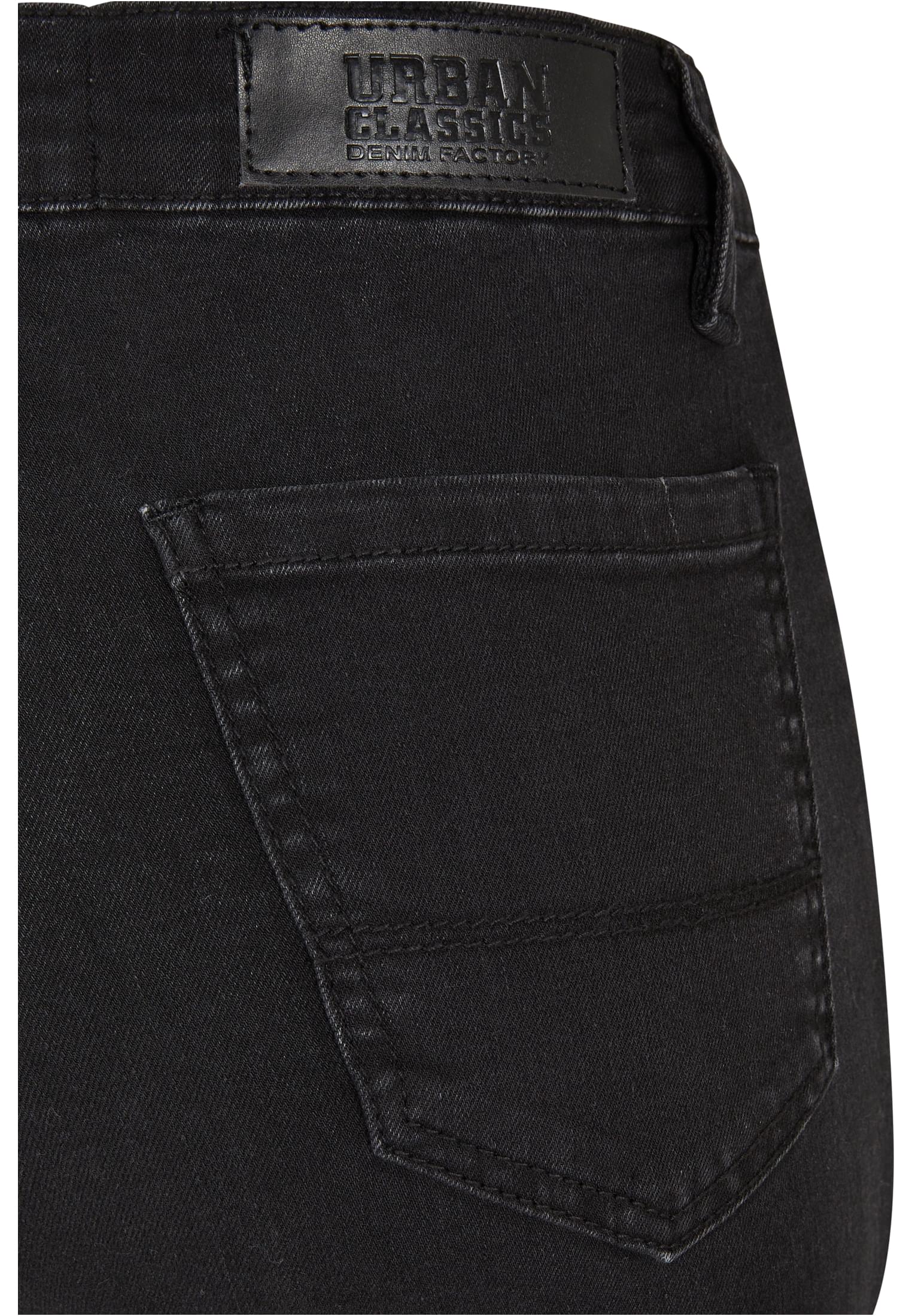 Ladies Super Stretch Bootcut Denim Pants | black stone washed