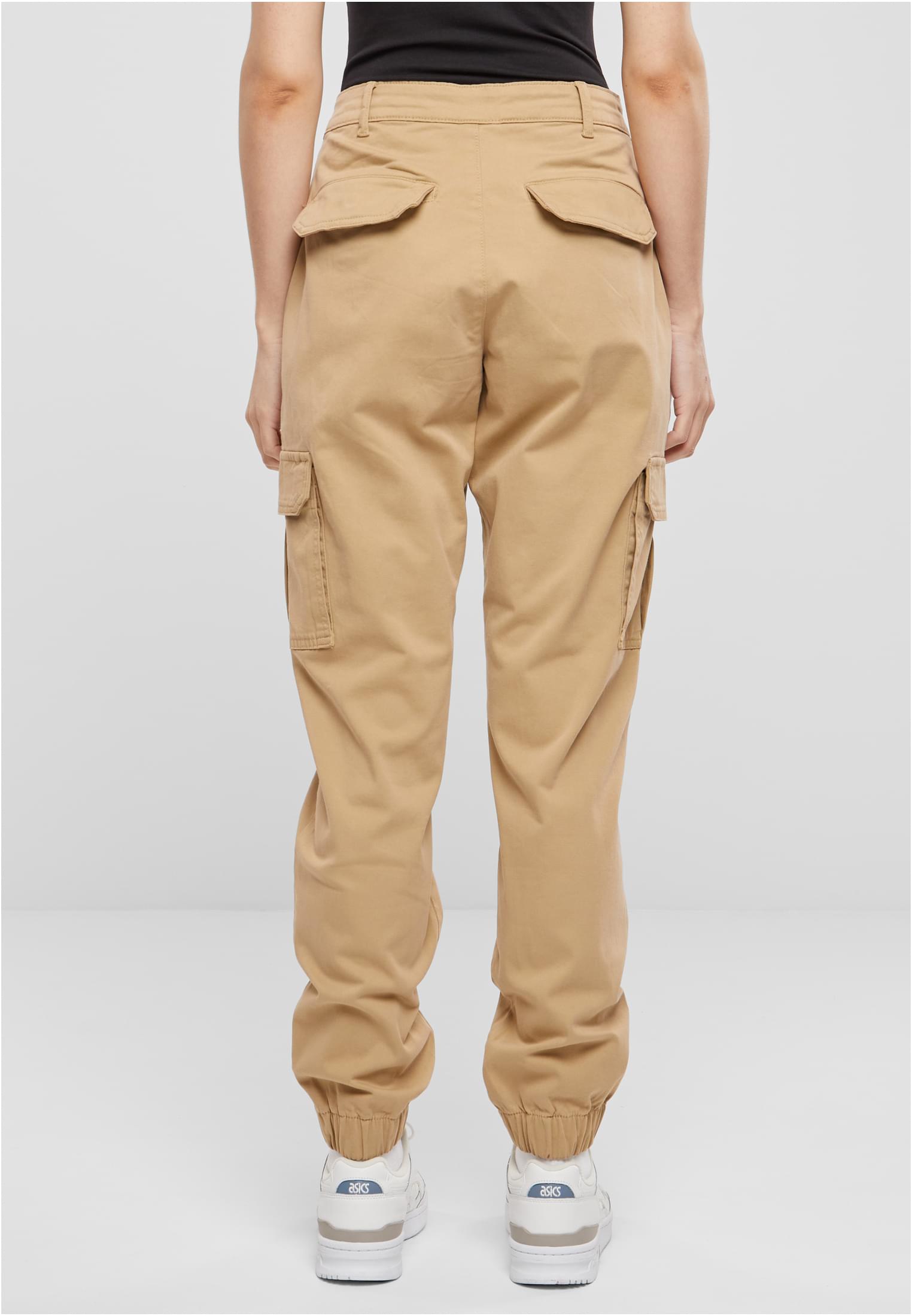 Ladies Cotton Twill Utility Pants | unionbeige